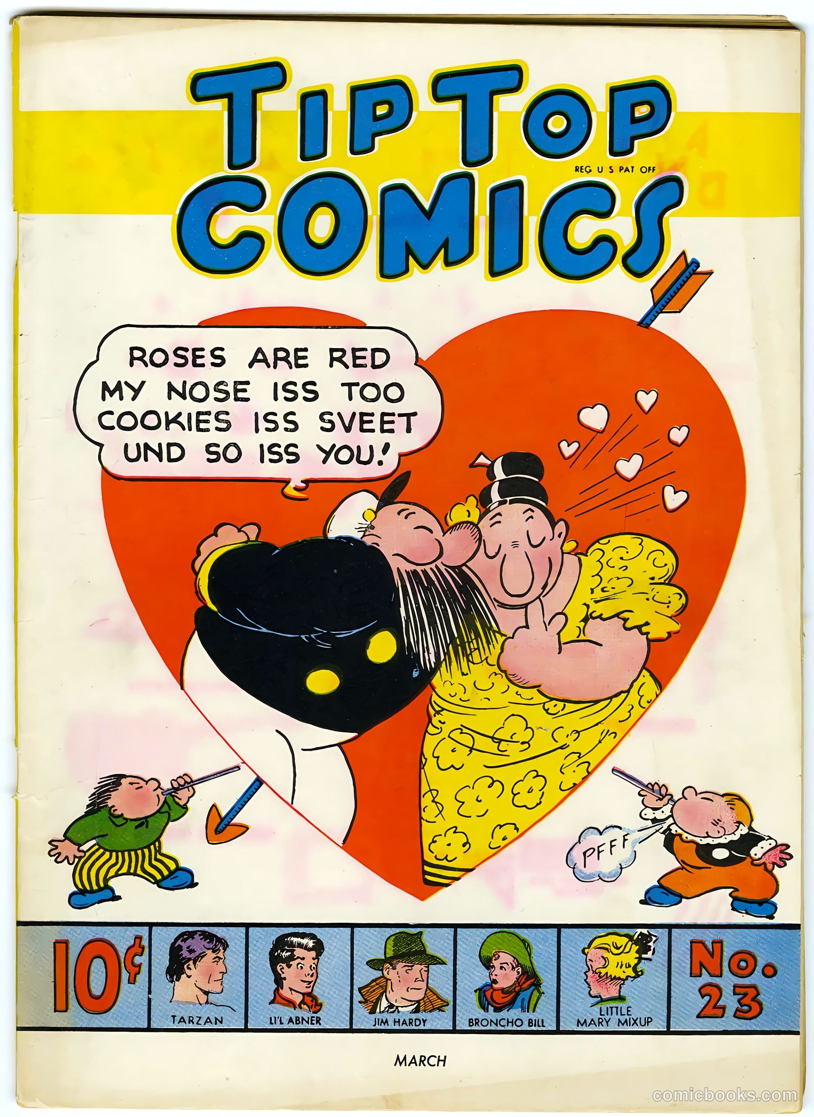 Tip Topper Comics #23 — page 1 of 55