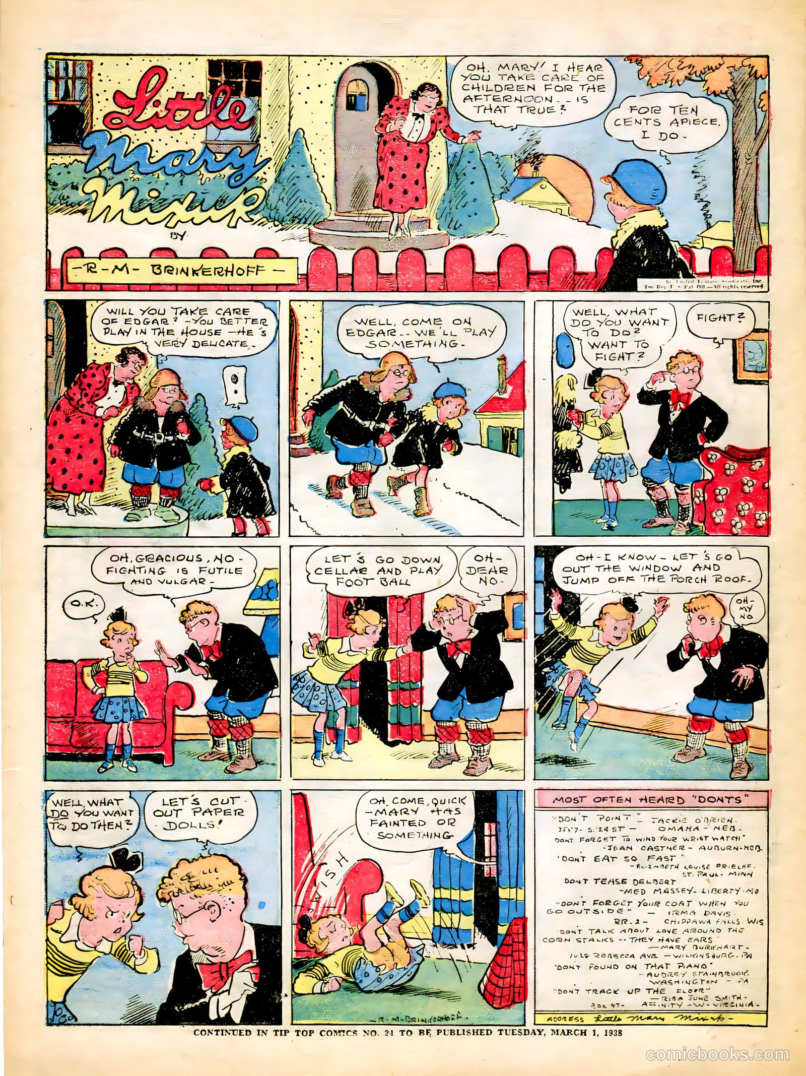 Tip Topper Comics #23 — page 23 of 55