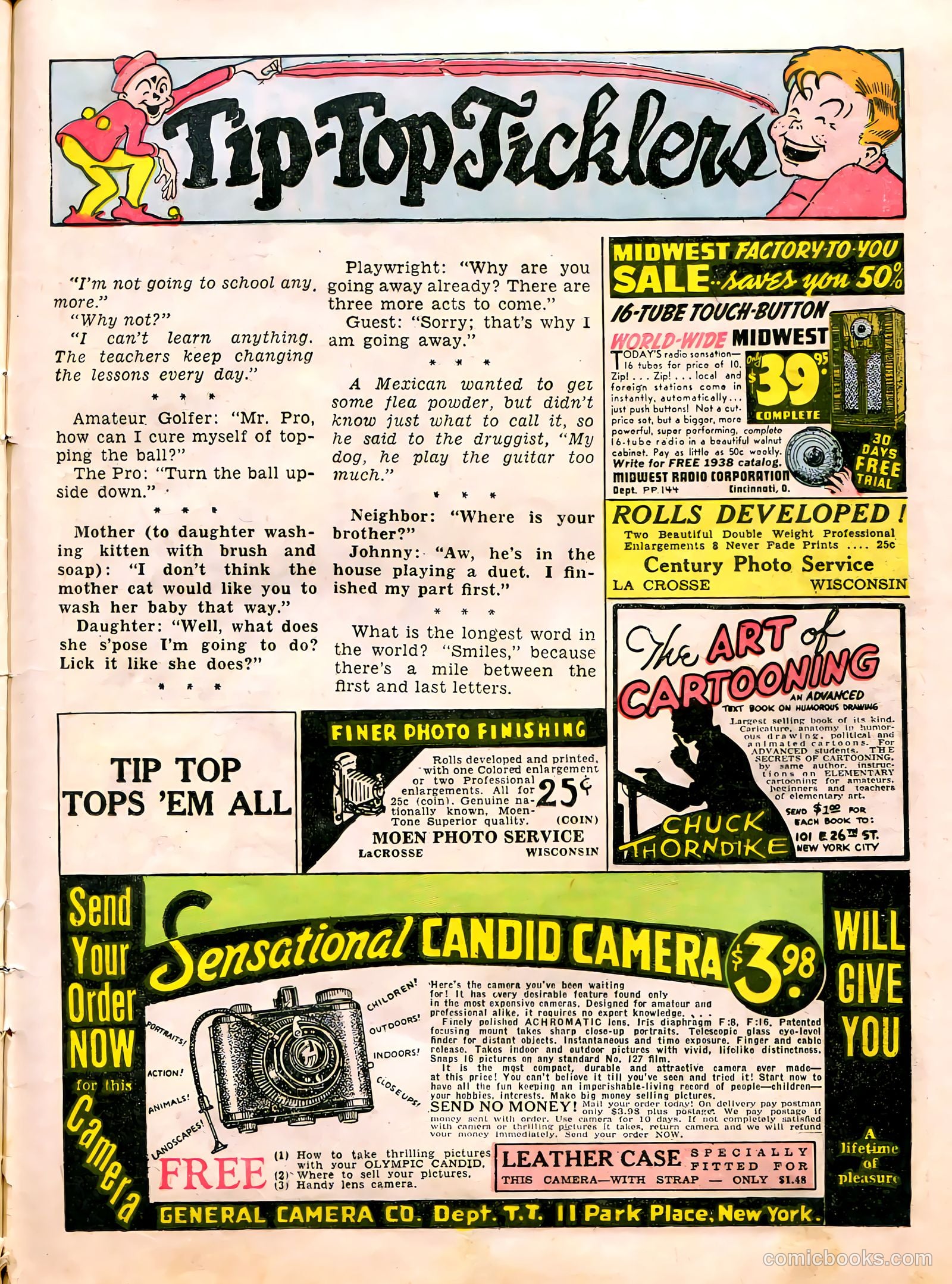 Tip Topper Comics #24 — page 10 of 46