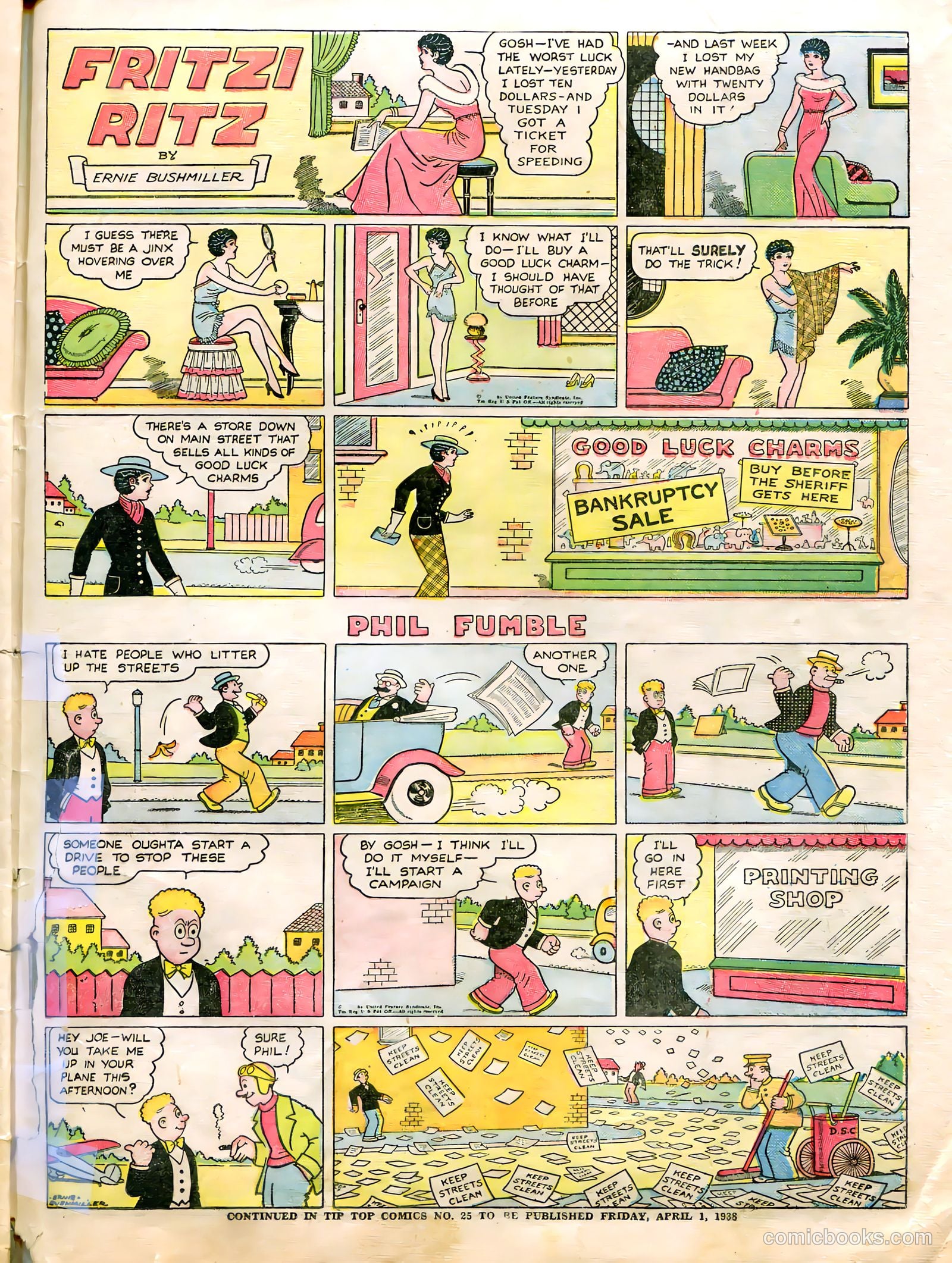 Tip Topper Comics #24 — page 32 of 46