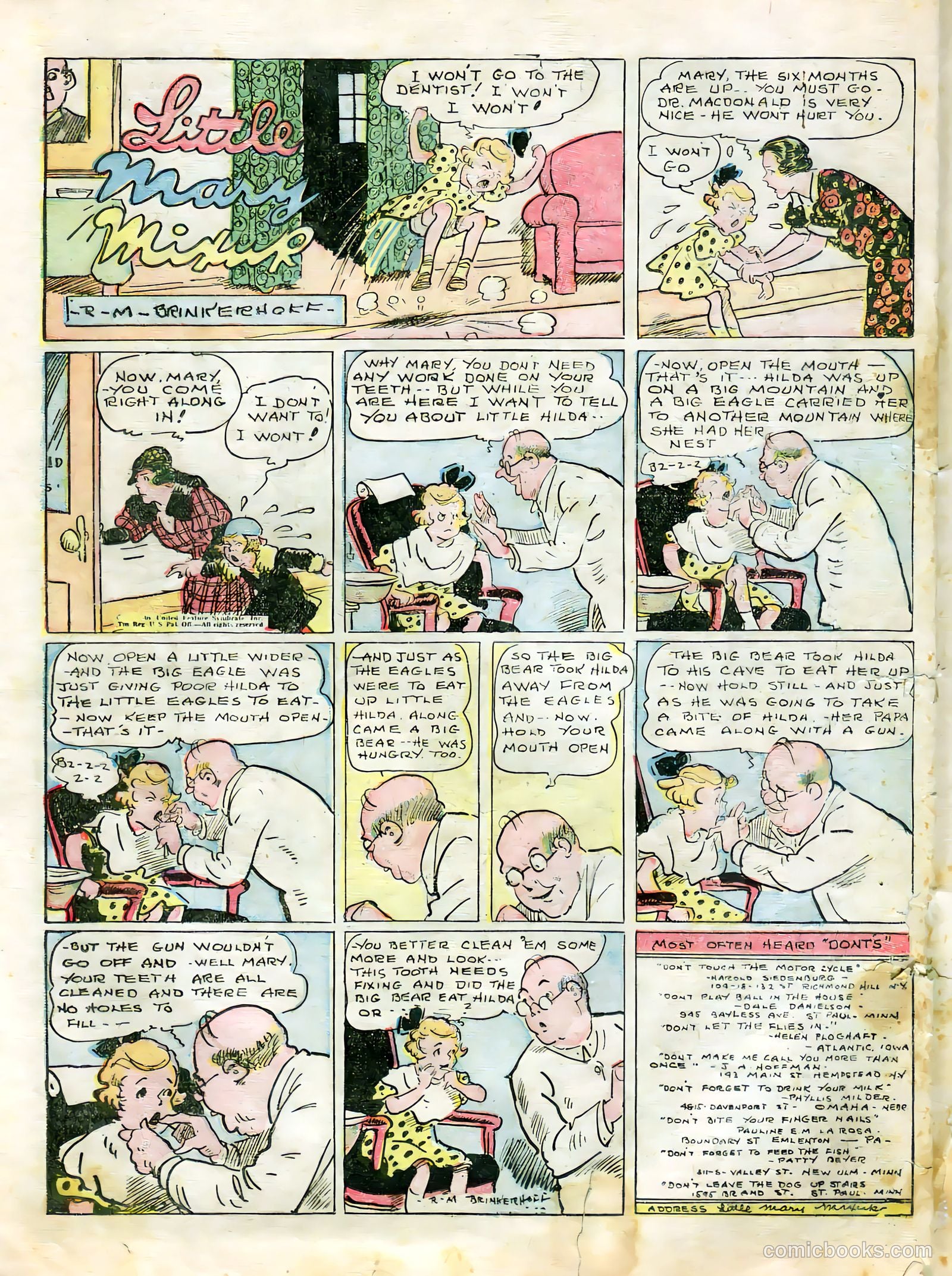 Tip Topper Comics #24 — page 35 of 46