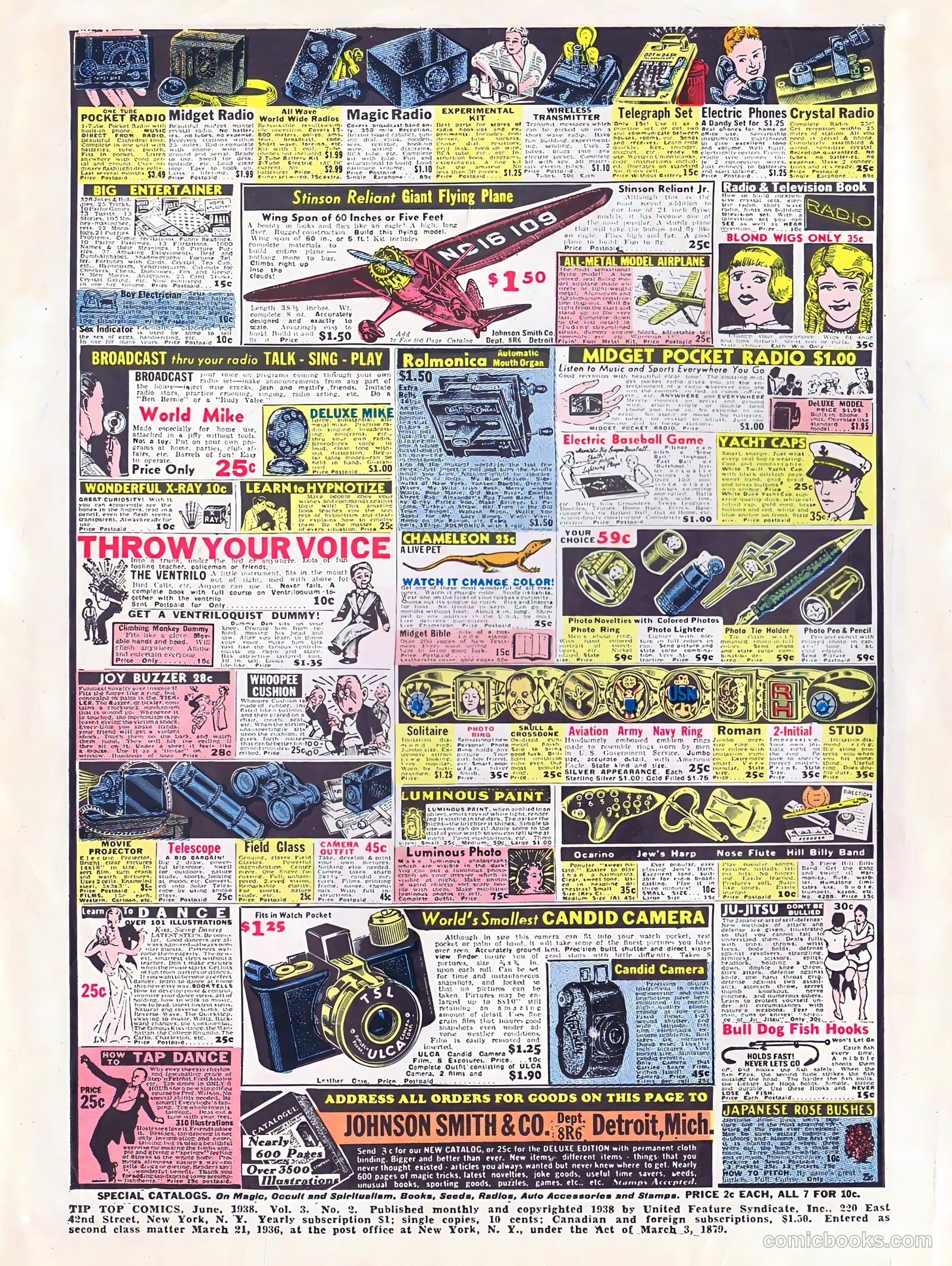 Tip Topper Comics #26 — page 2 of 58