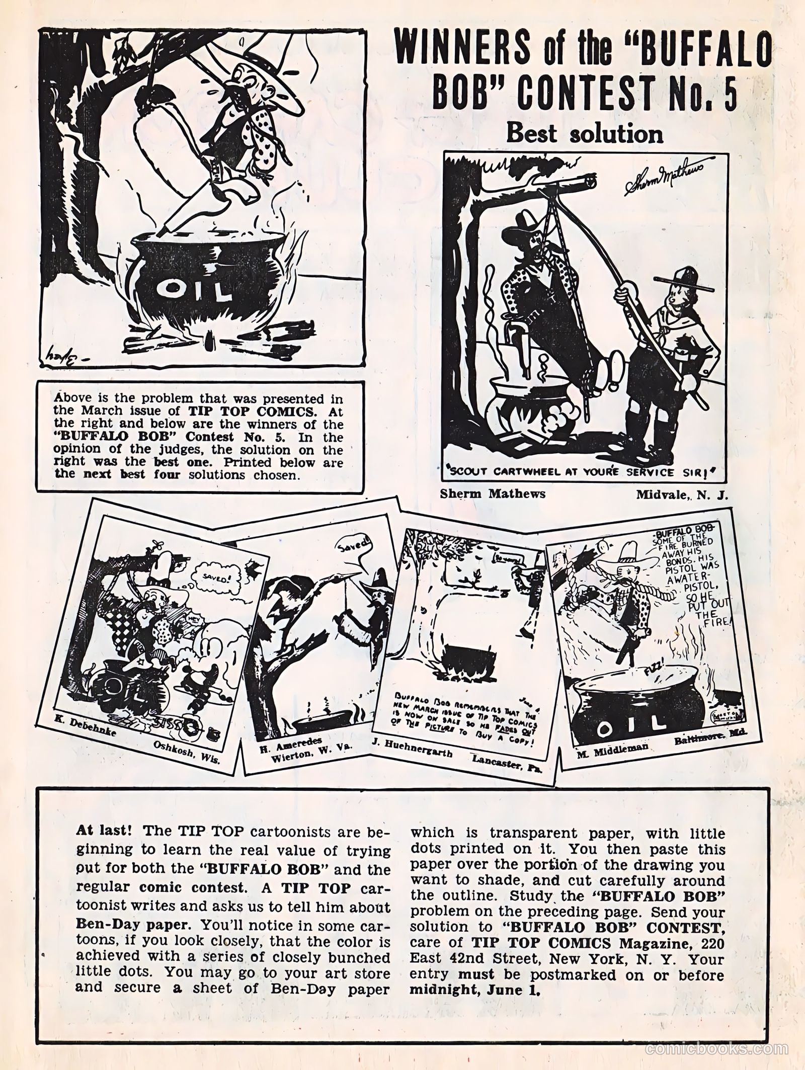 Tip Topper Comics #26 — page 53 of 58