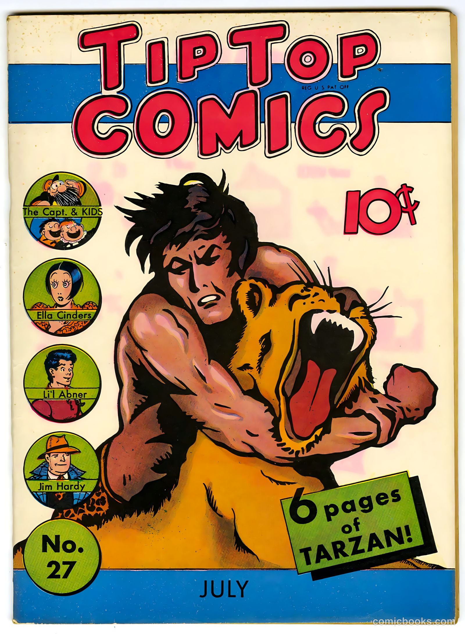 Tip Topper Comics #27 — page 1 of 53