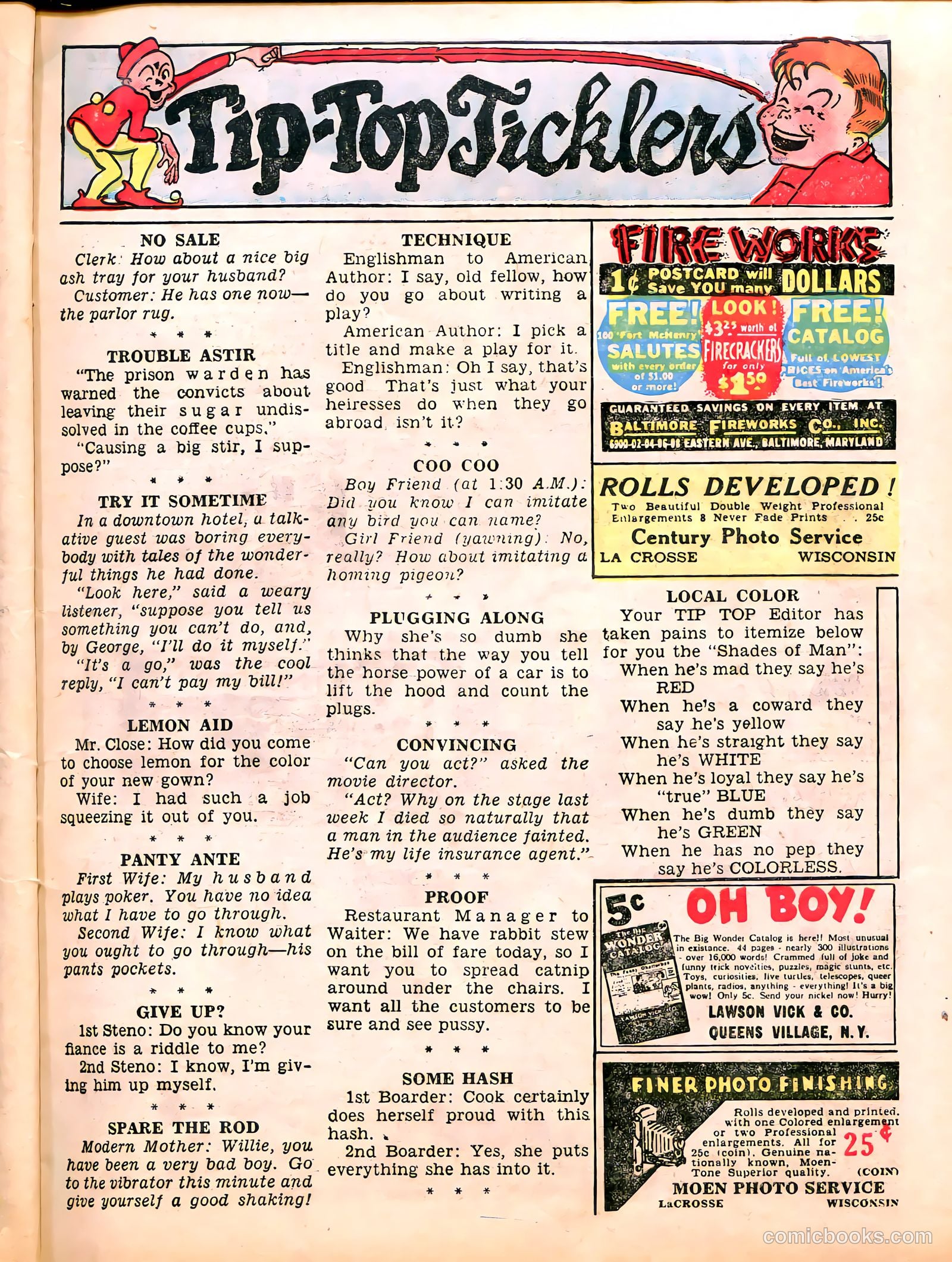 Tip Topper Comics #27 — page 10 of 53