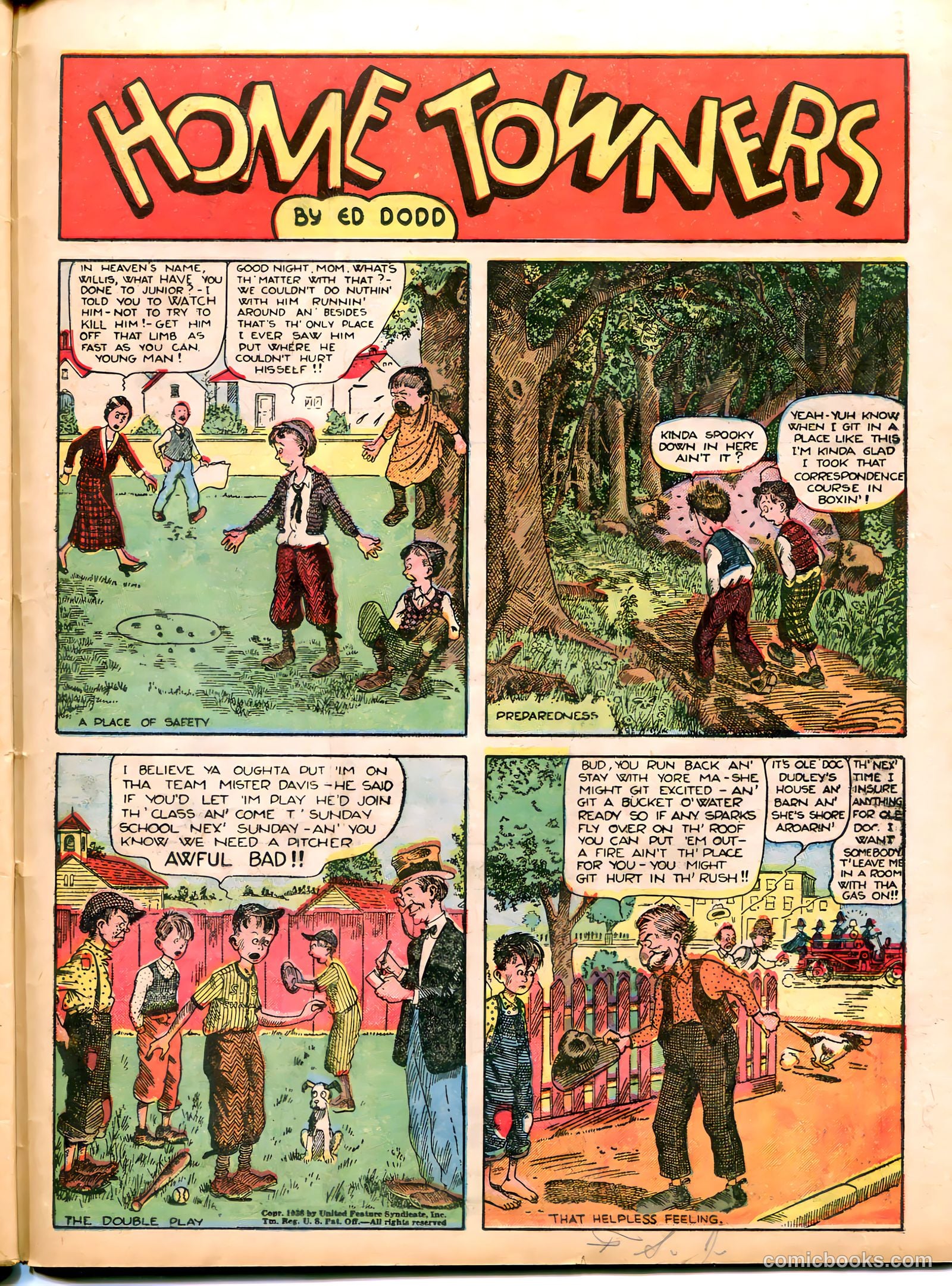 Tip Topper Comics #27 — page 33 of 53