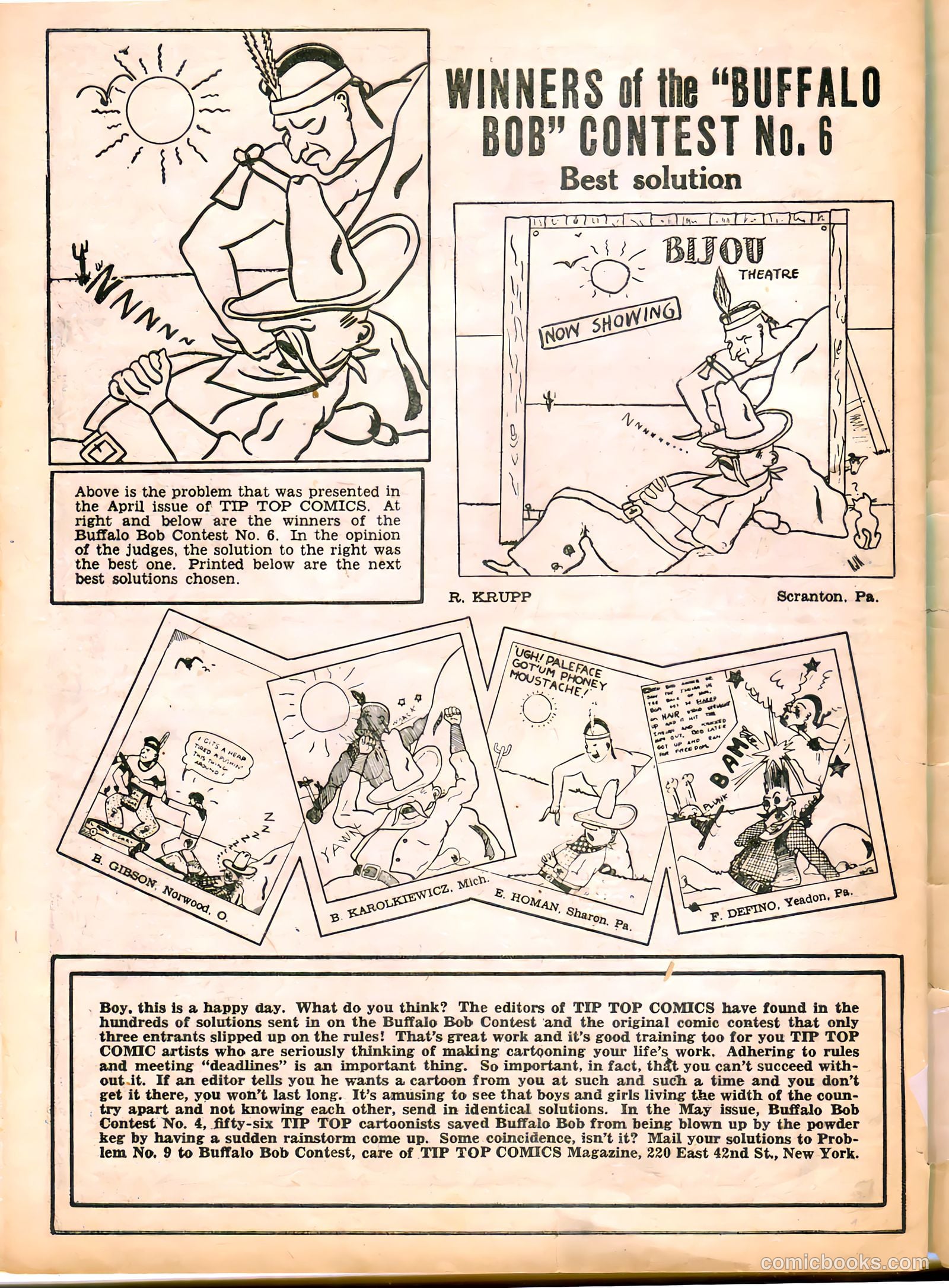 Tip Topper Comics #27 — page 49 of 53