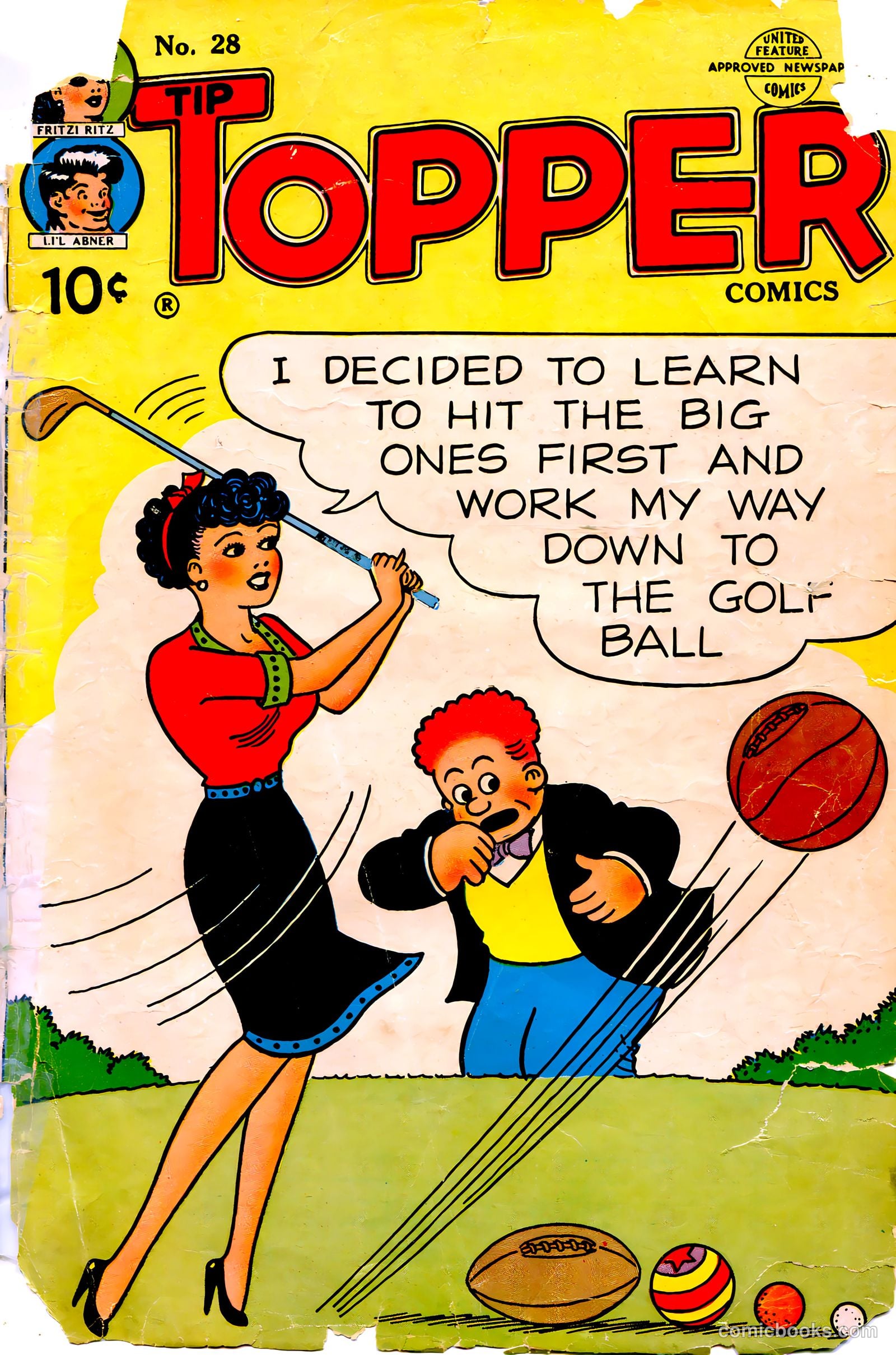 Tip Topper Comics #28 — page 1 of 27