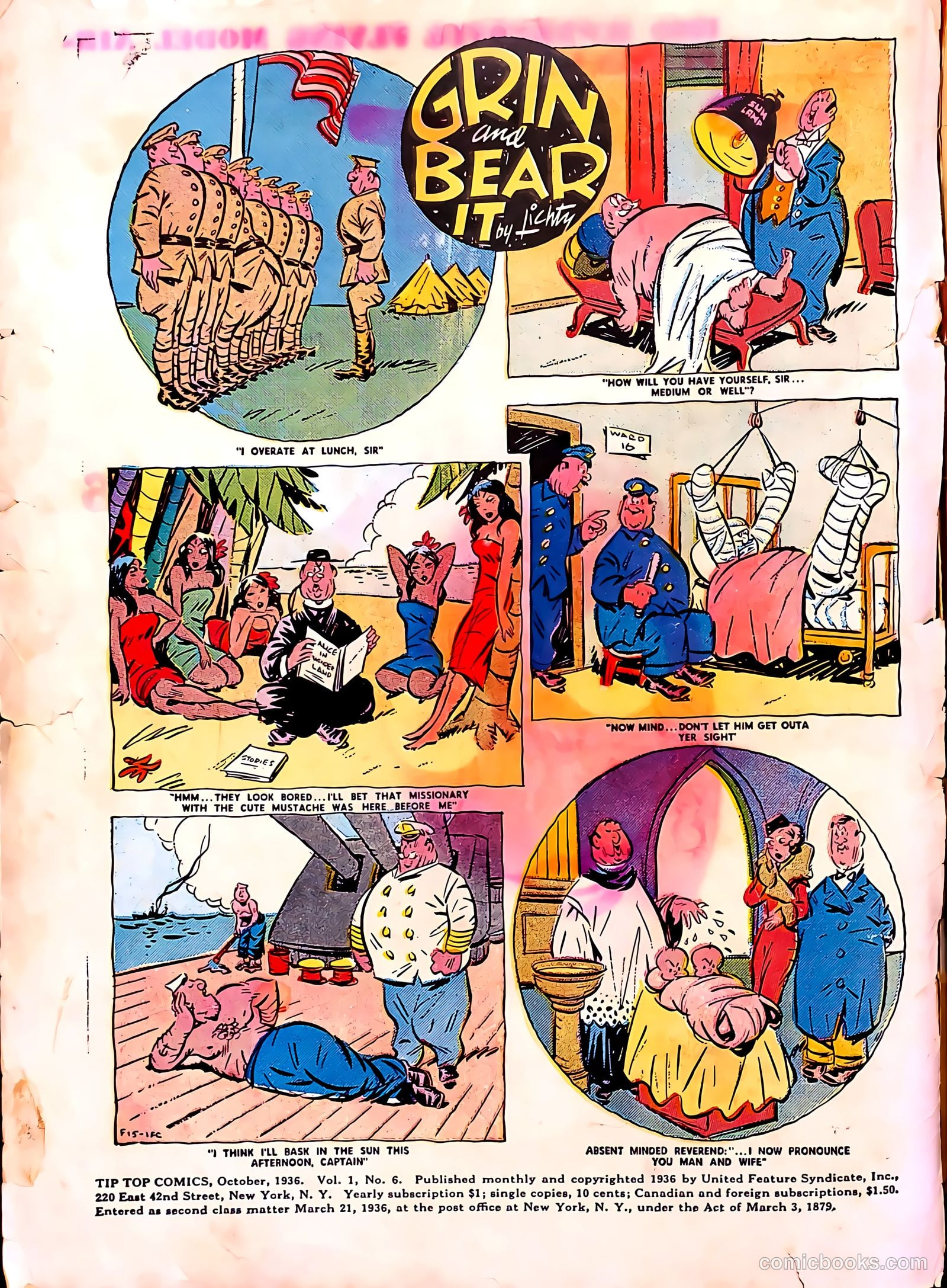 Tip Topper Comics #6 — page 2 of 61