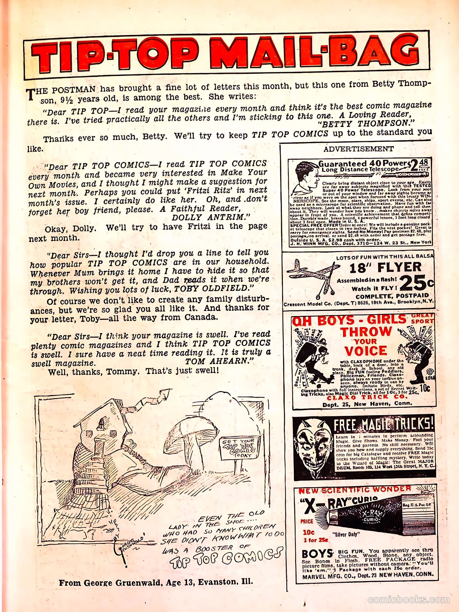 Tip Topper Comics #6 — page 19 of 61