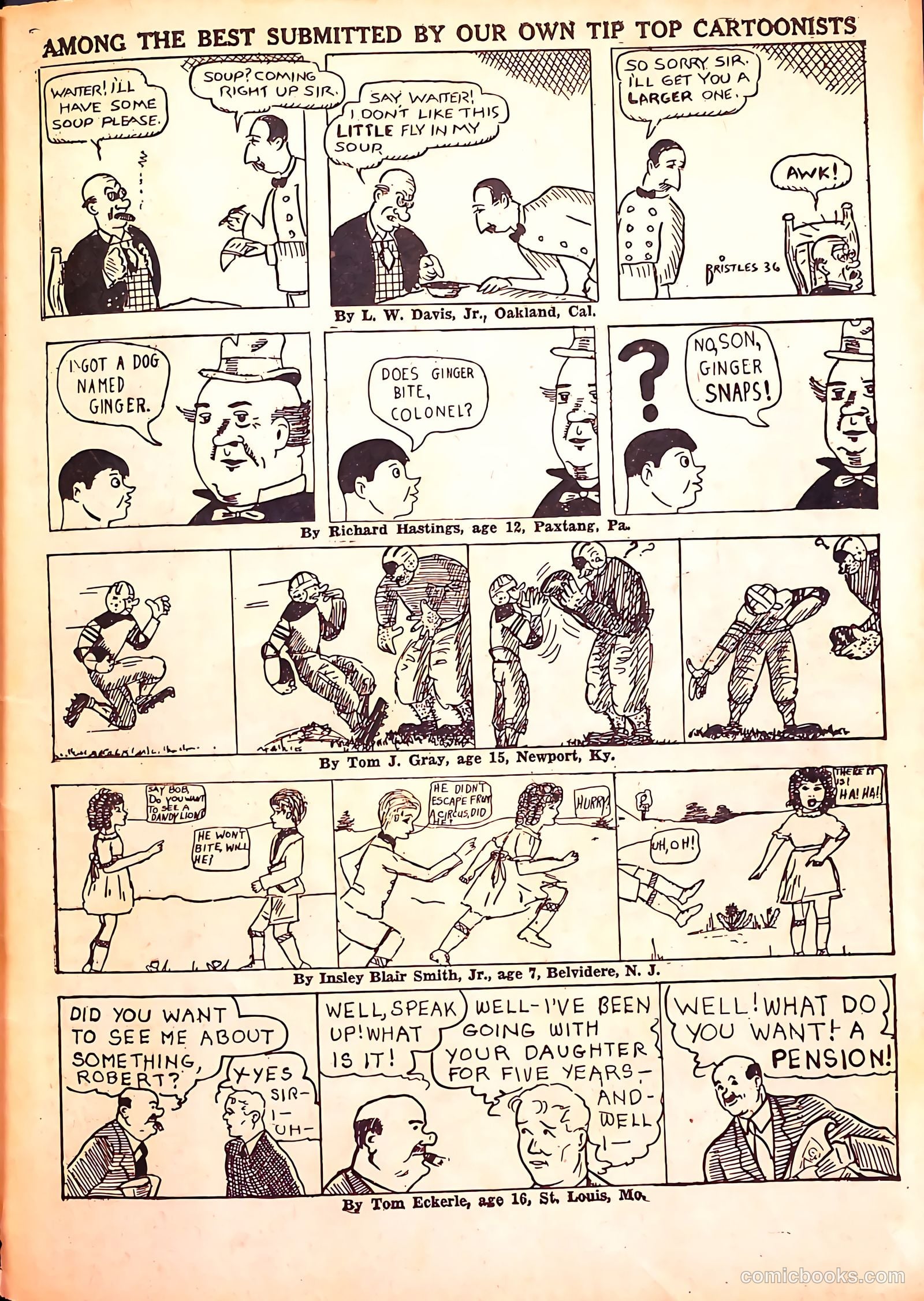 Tip Topper Comics #6 — page 58 of 61