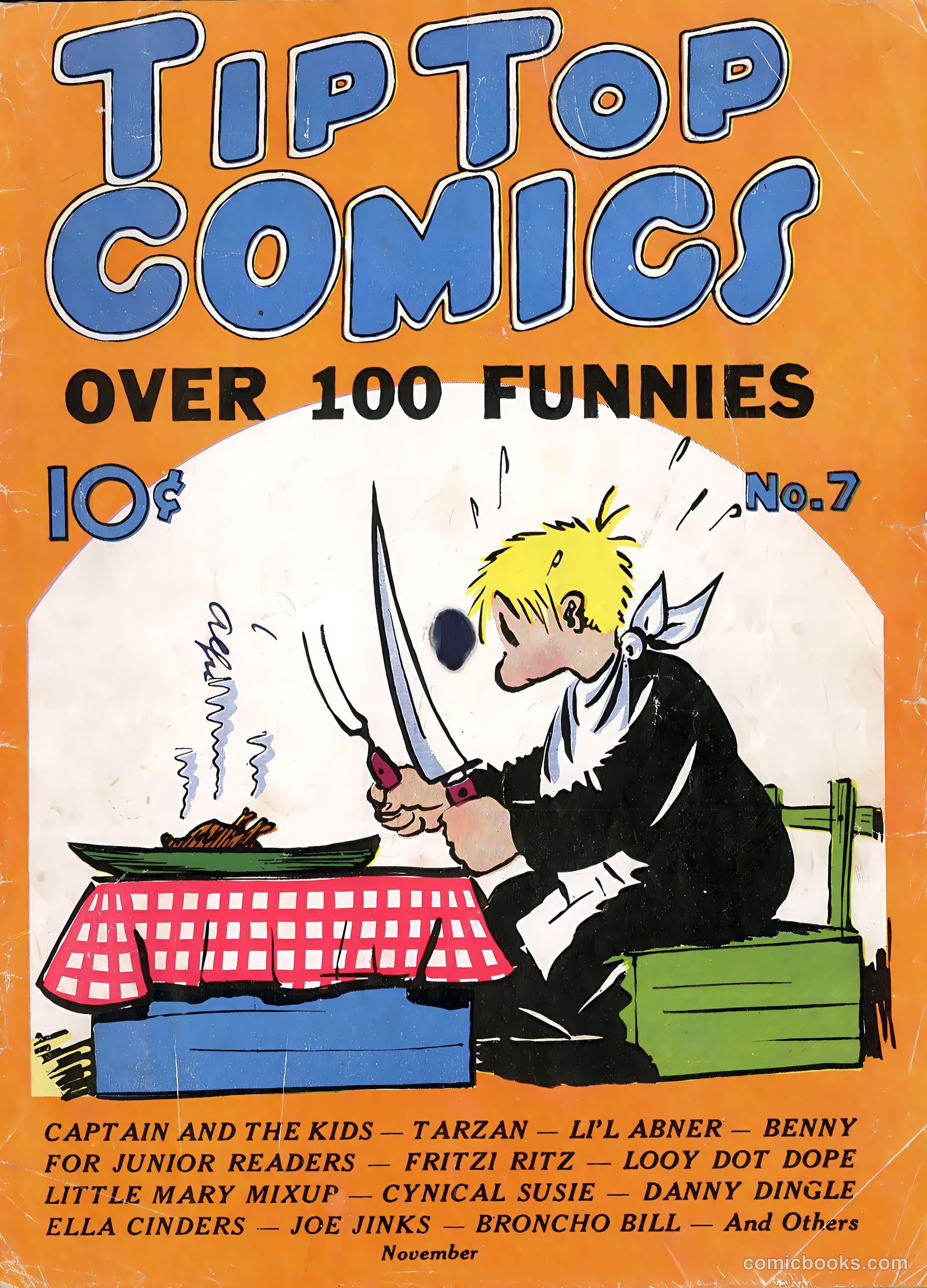 Tip Topper Comics #7 — page 1 of 60