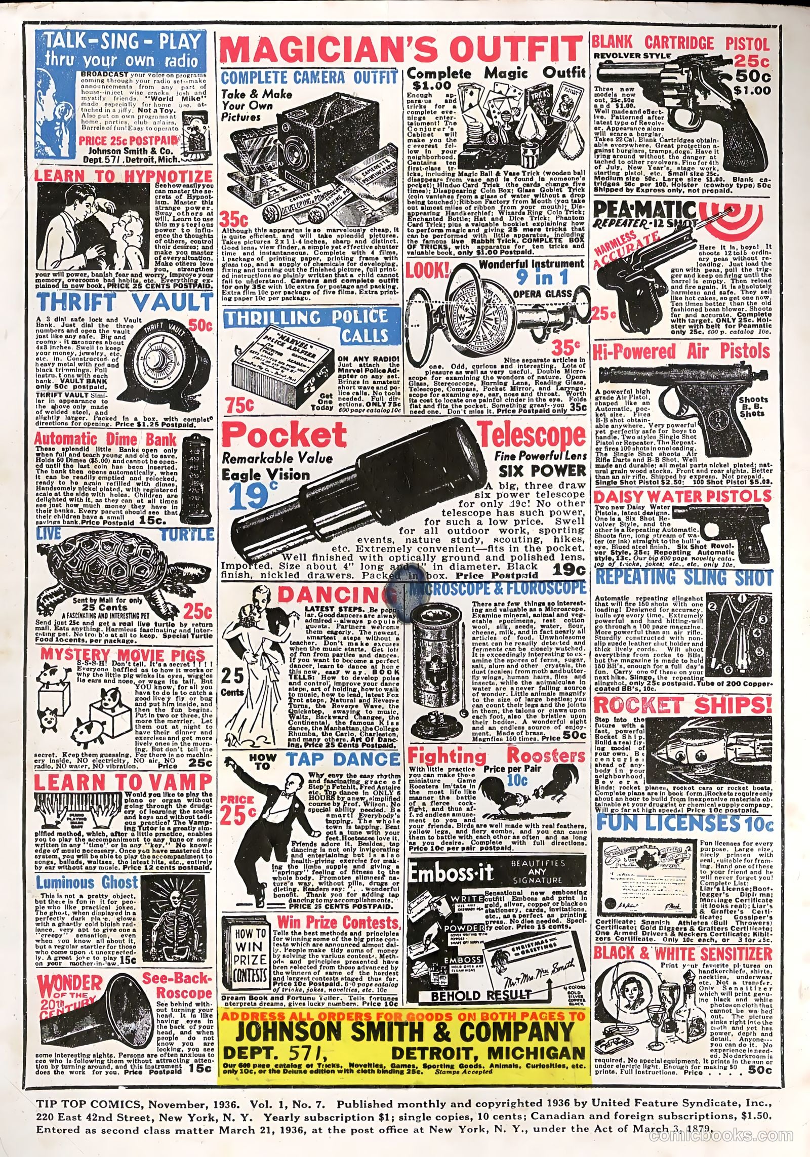 Tip Topper Comics #7 — page 2 of 60