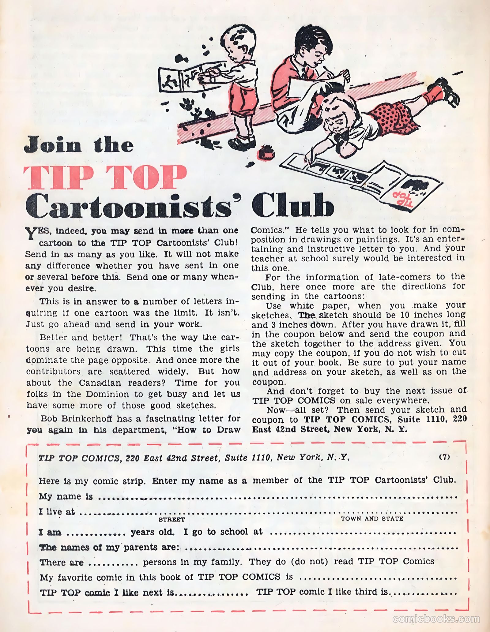 Tip Topper Comics #7 — page 56 of 60