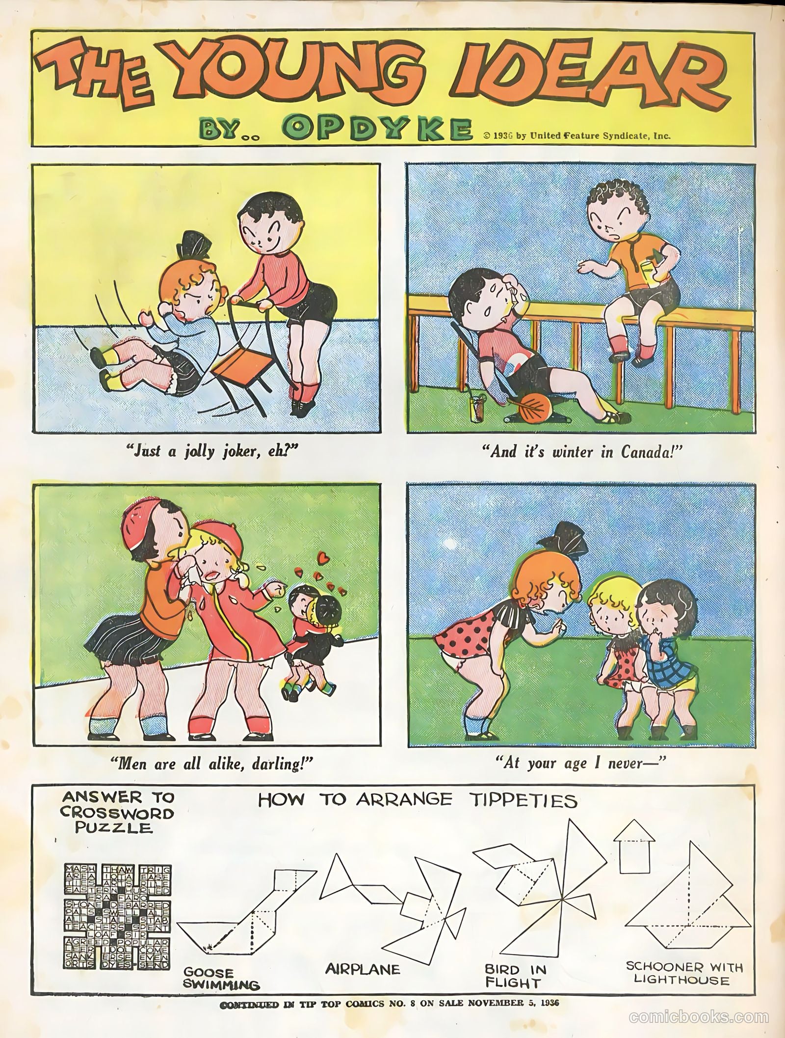 Tip Topper Comics #7 — page 58 of 60