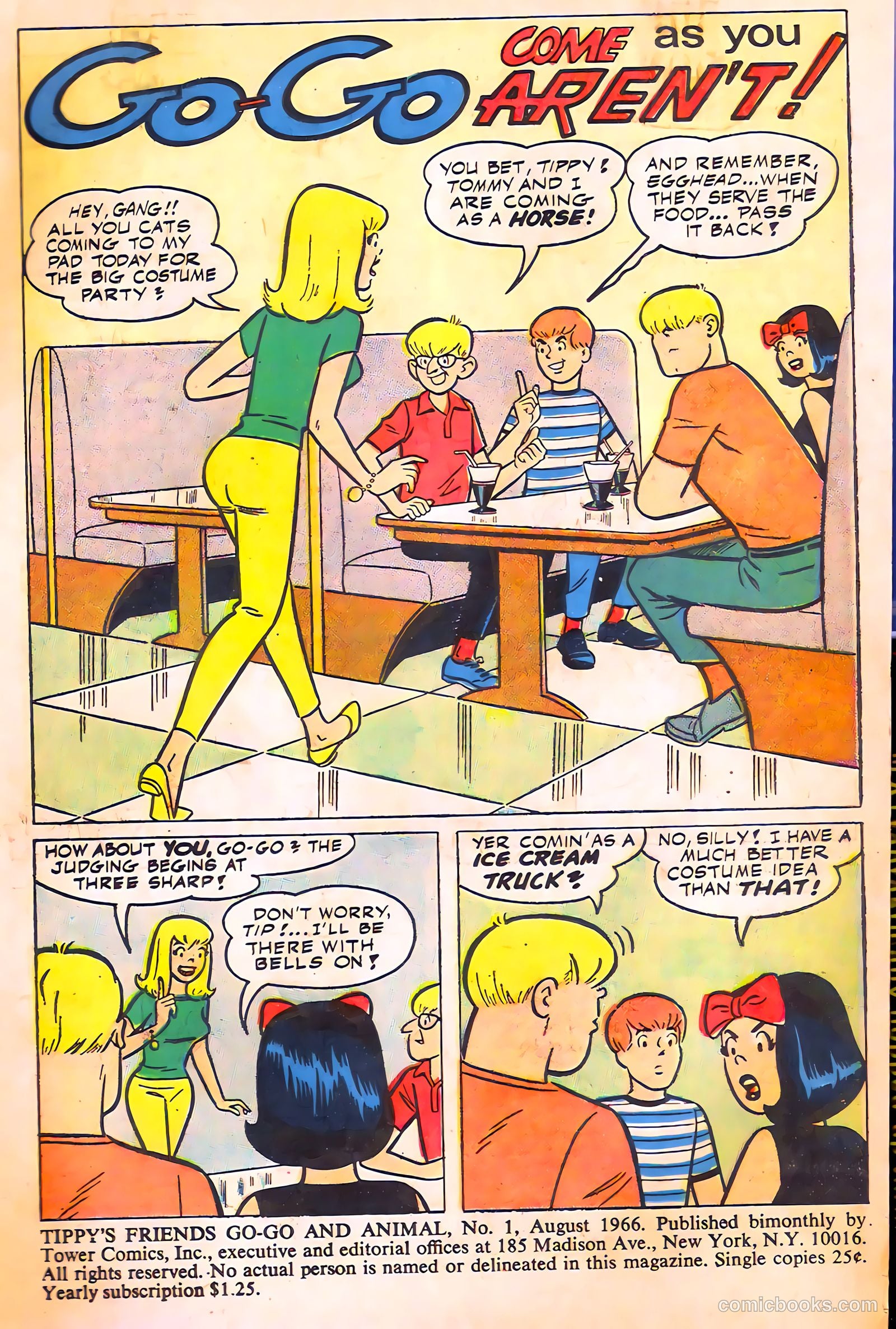 Tippy's Friends Go-Go and Animal #1 — page 2 of 57