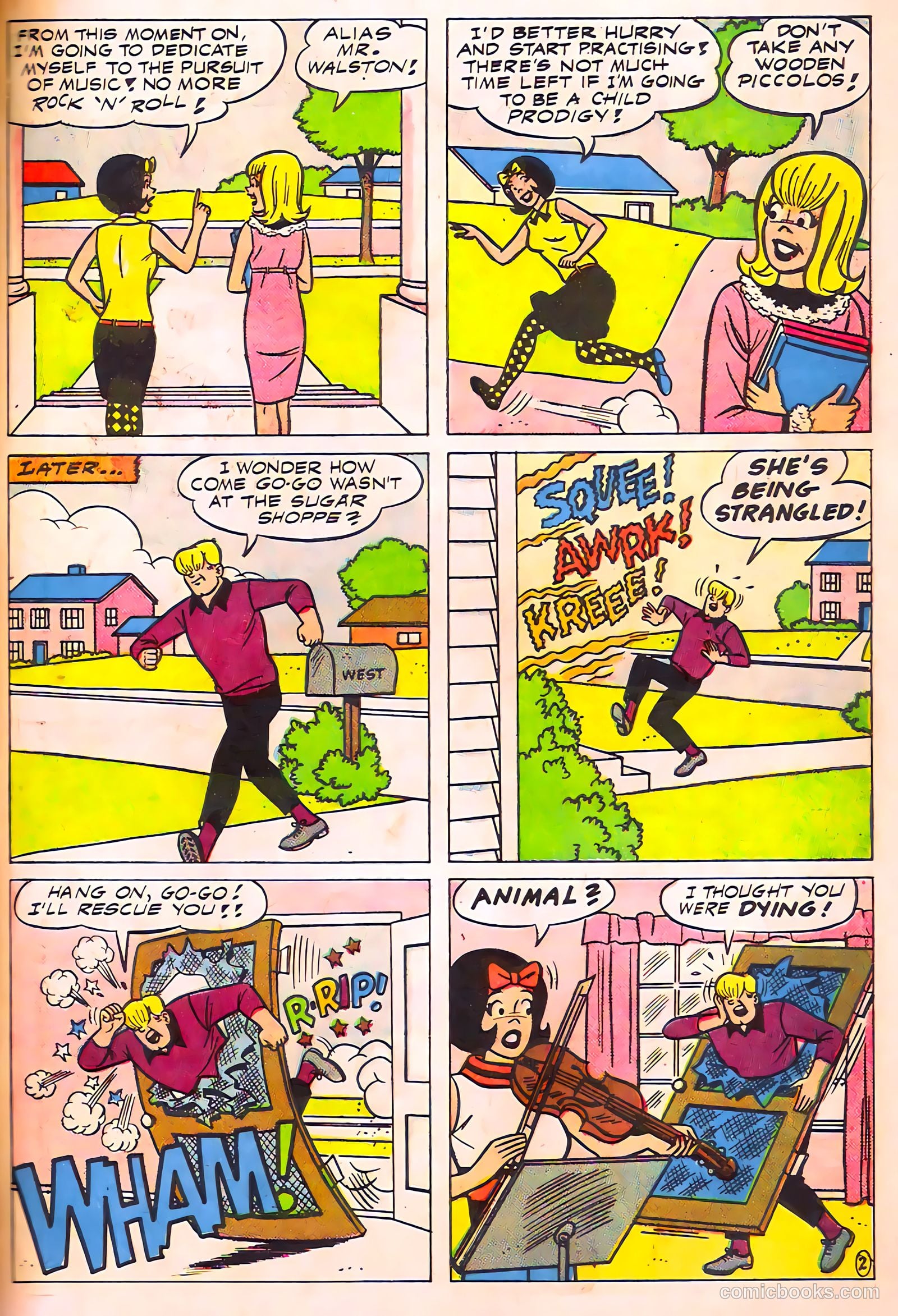 Tippy's Friends Go-Go and Animal #1 — page 17 of 57