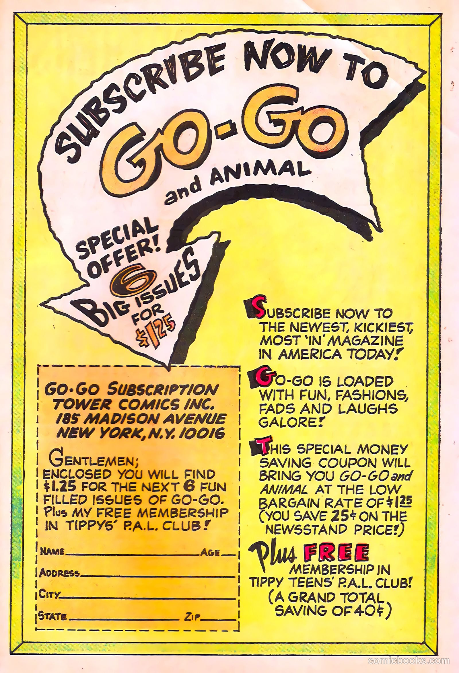Tippy's Friends Go-Go and Animal #1 — page 53 of 57