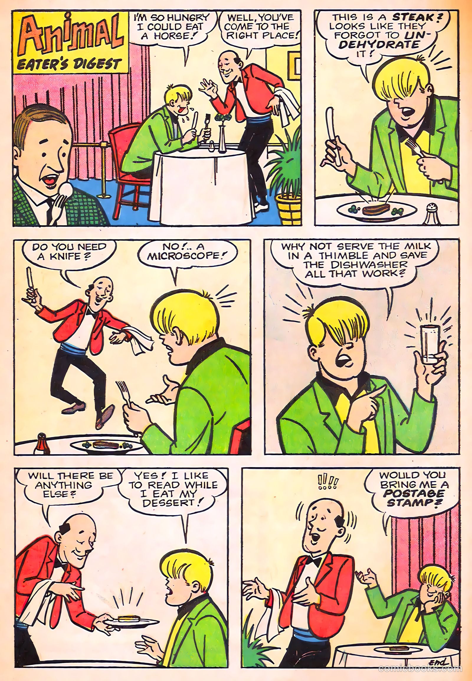 Tippy's Friends Go-Go and Animal #1 — page 56 of 57