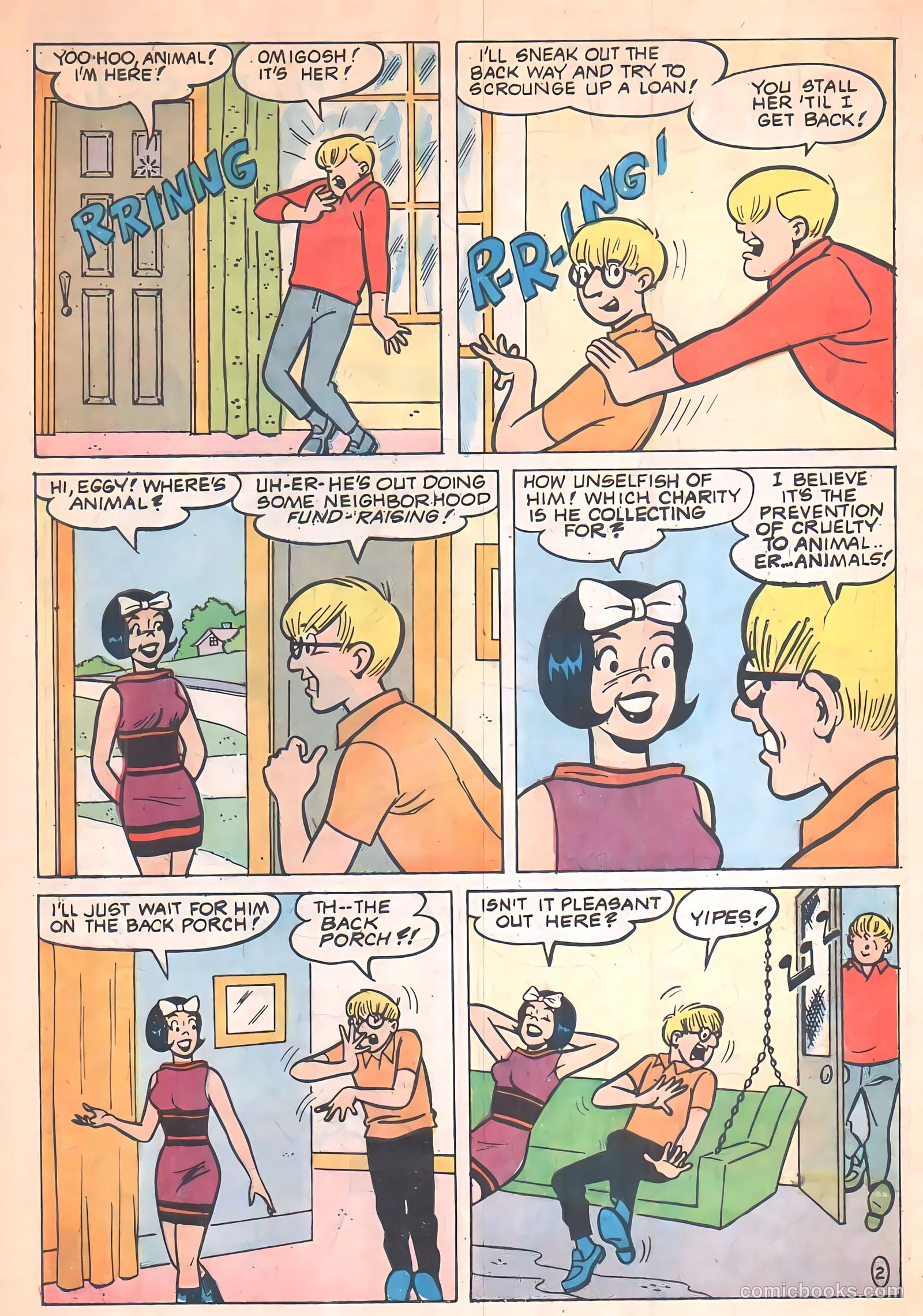Tippy's Friends Go-Go and Animal #10 — page 31 of 49