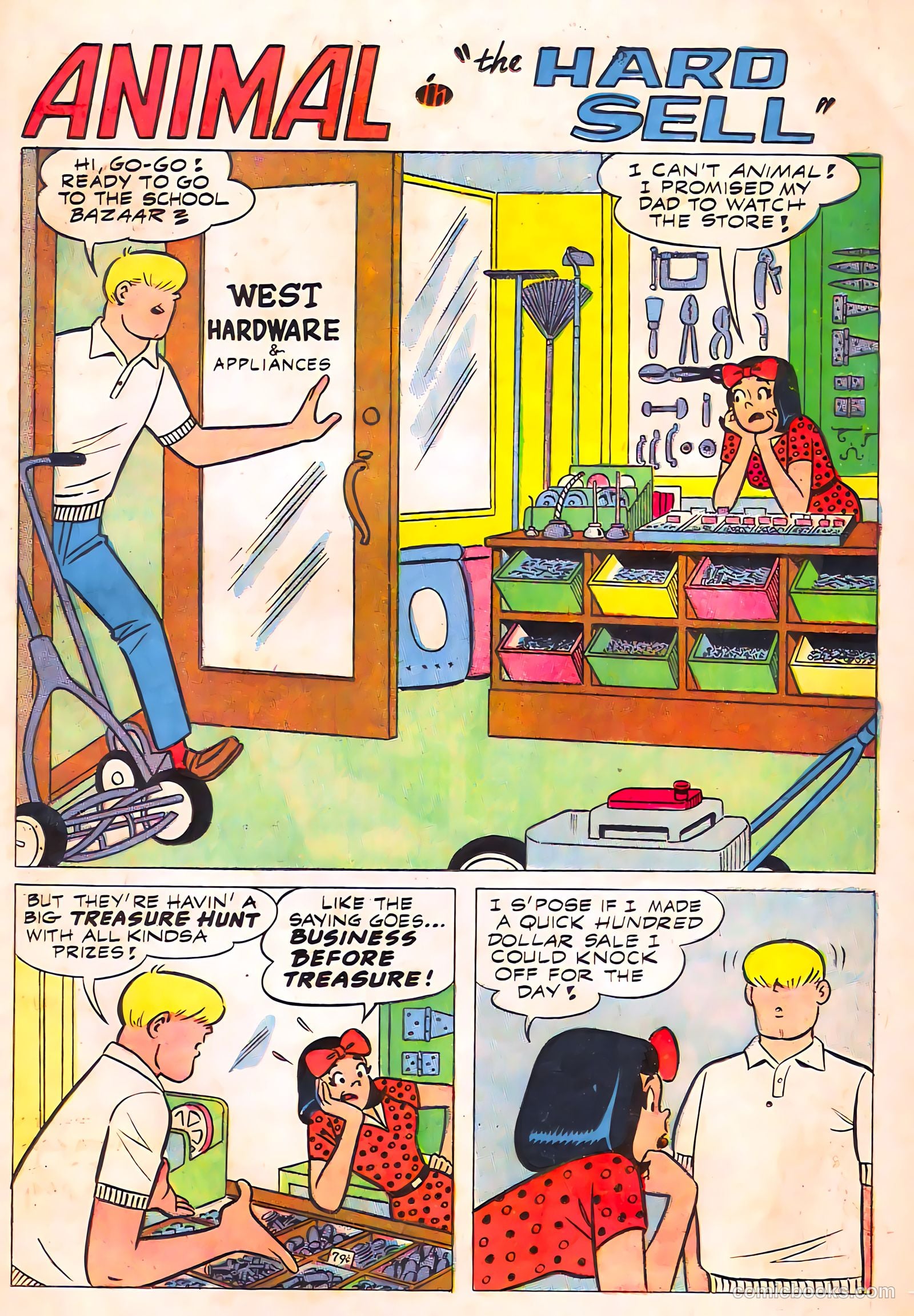 Tippy's Friends Go-Go and Animal #2 — page 34 of 41