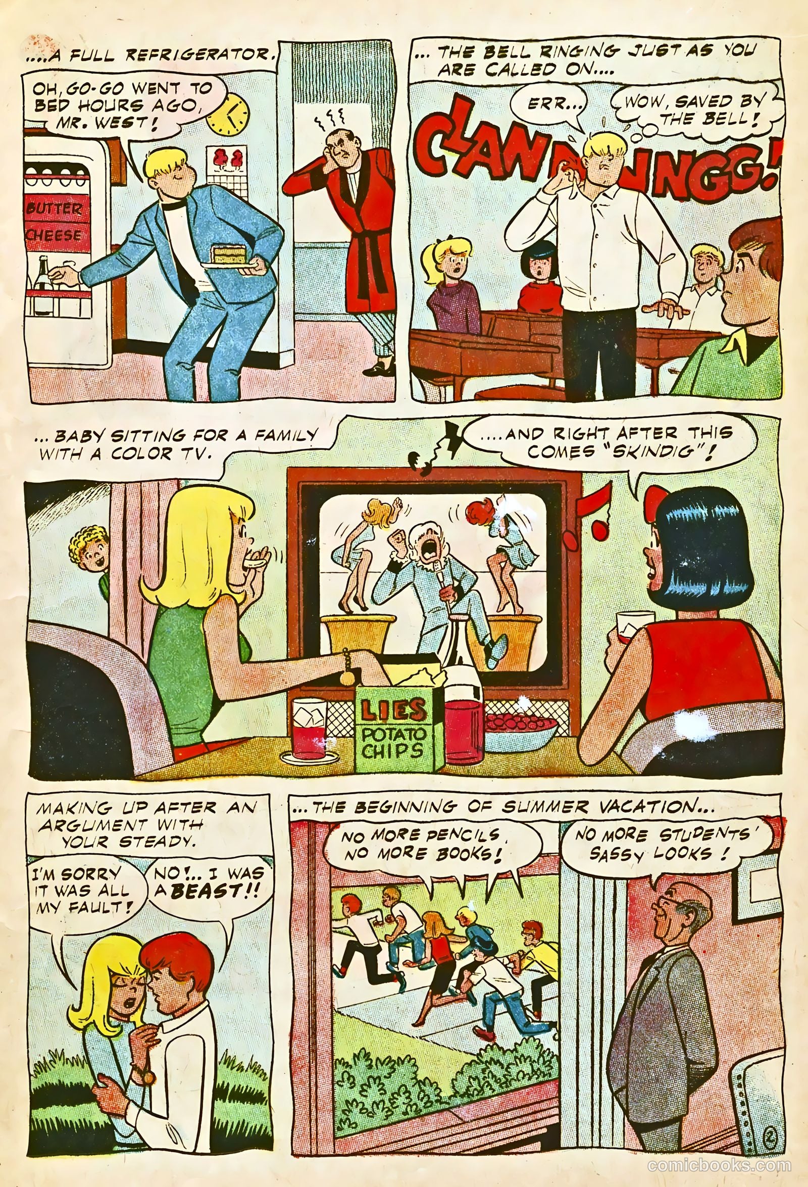 Tippy's Friends Go-Go and Animal #3 — page 13 of 68