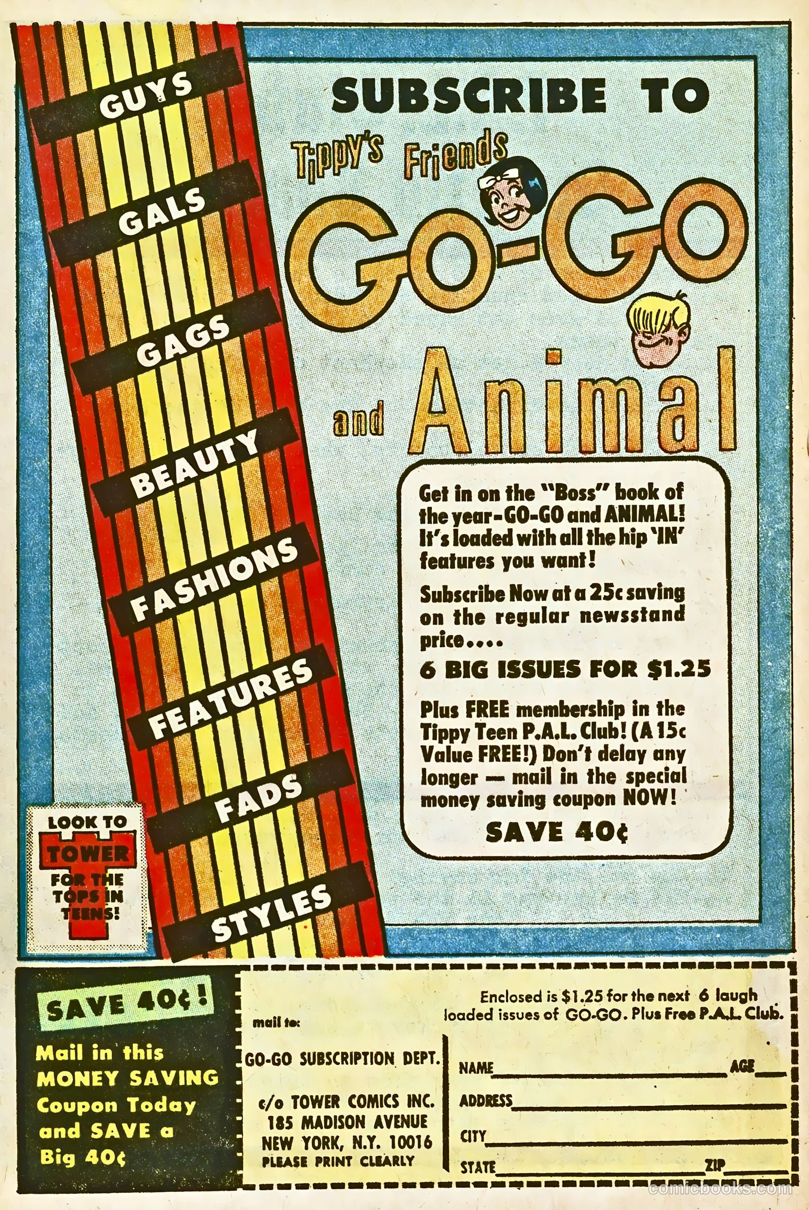 Tippy's Friends Go-Go and Animal #3 — page 33 of 68