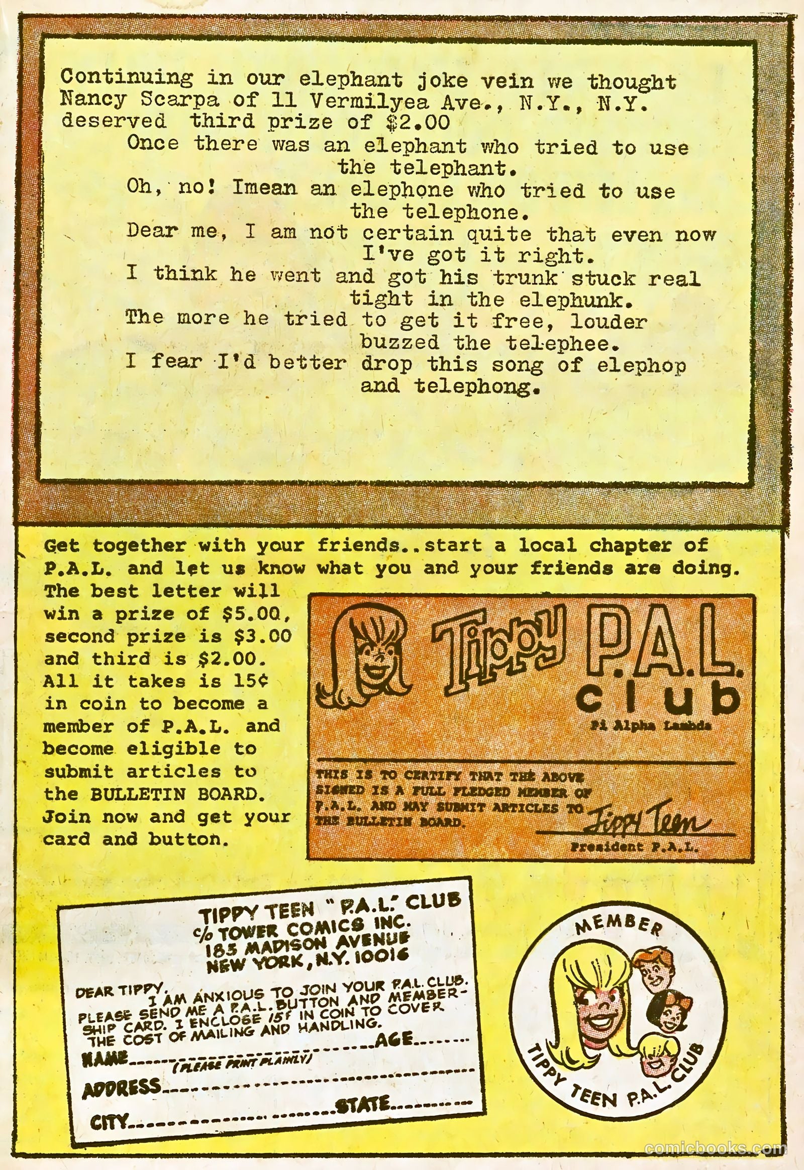 Tippy's Friends Go-Go and Animal #3 — page 35 of 68