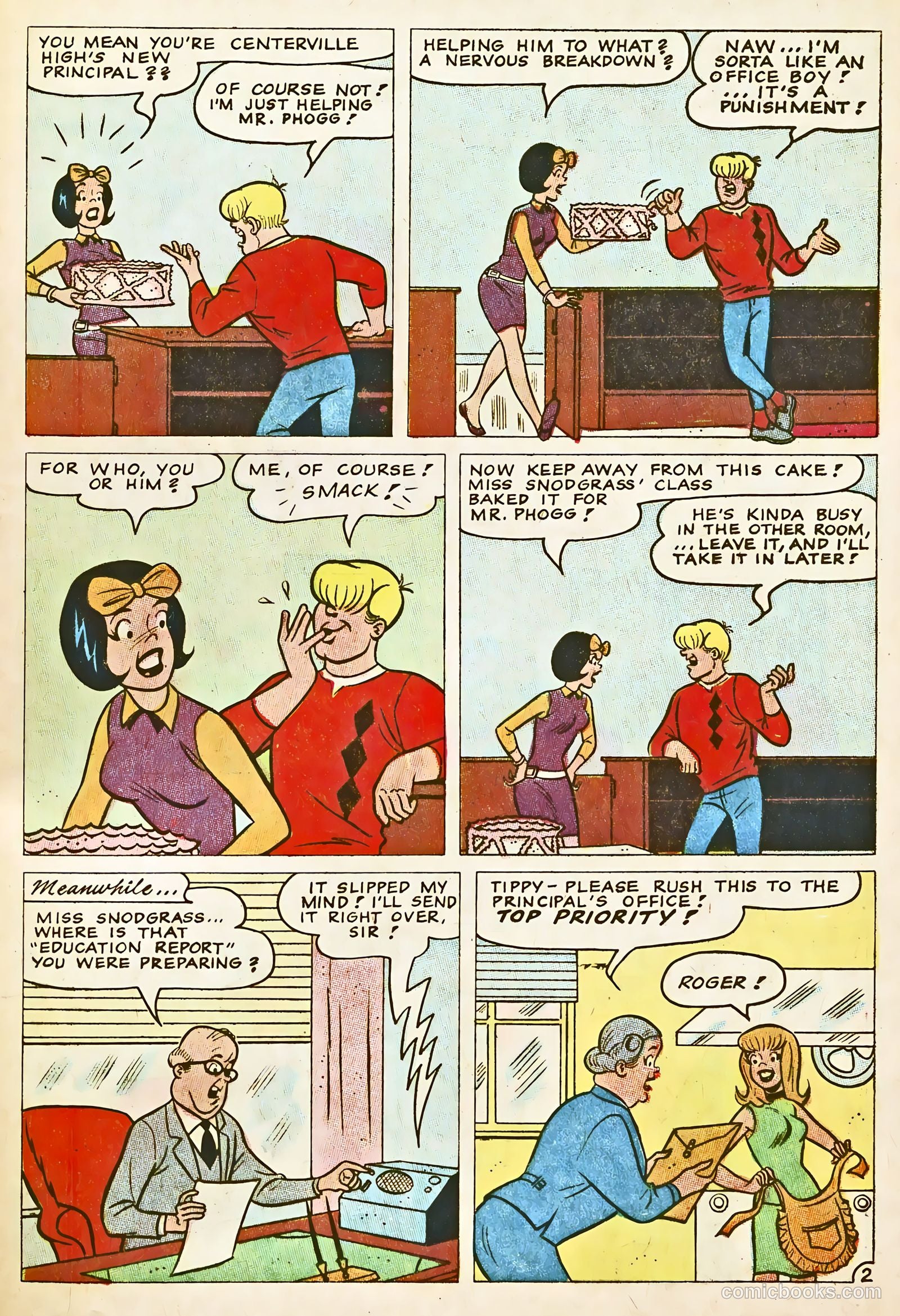 Tippy's Friends Go-Go and Animal #3 — page 61 of 68