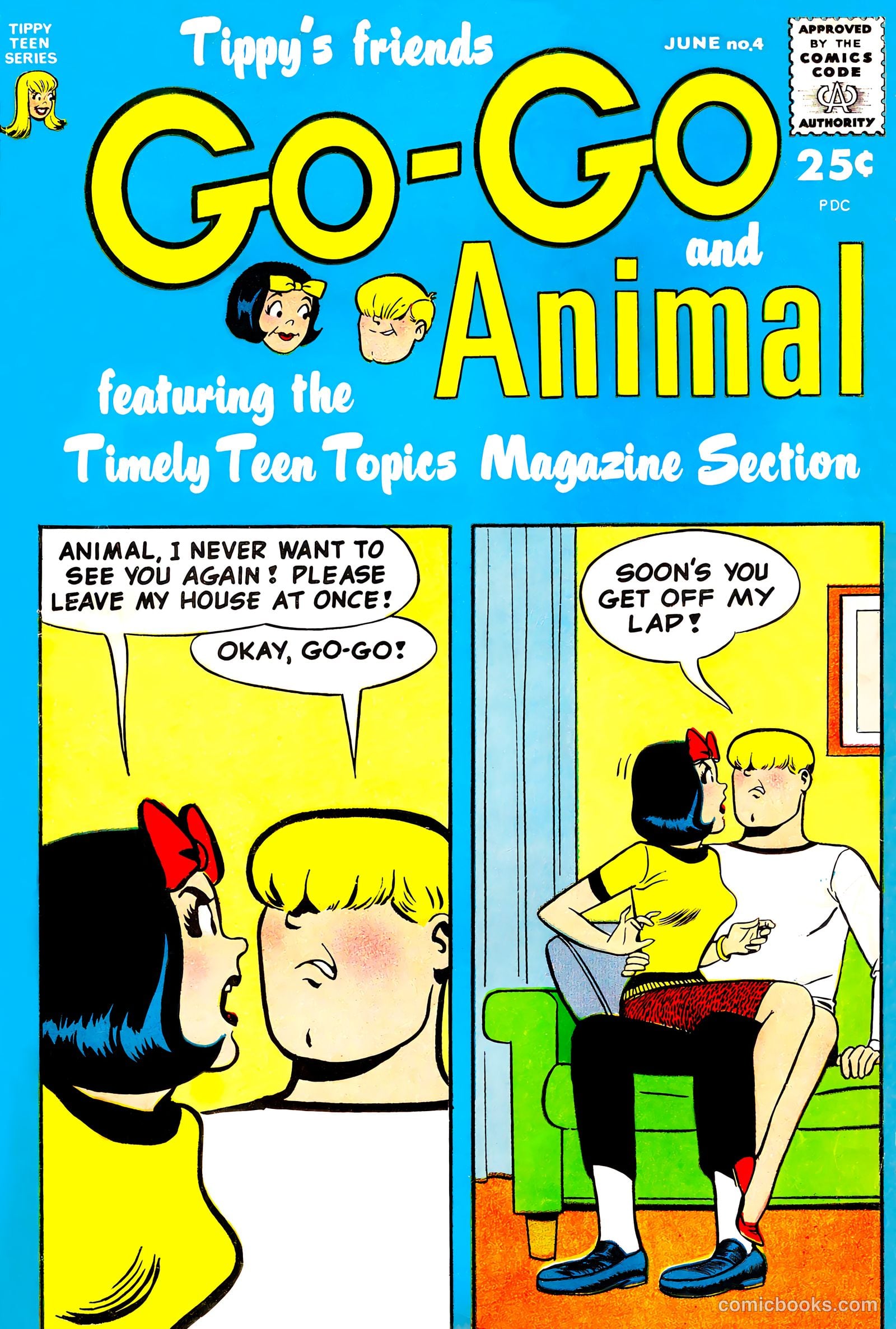 Tippy's Friends Go-Go and Animal #4 — page 1 of 68