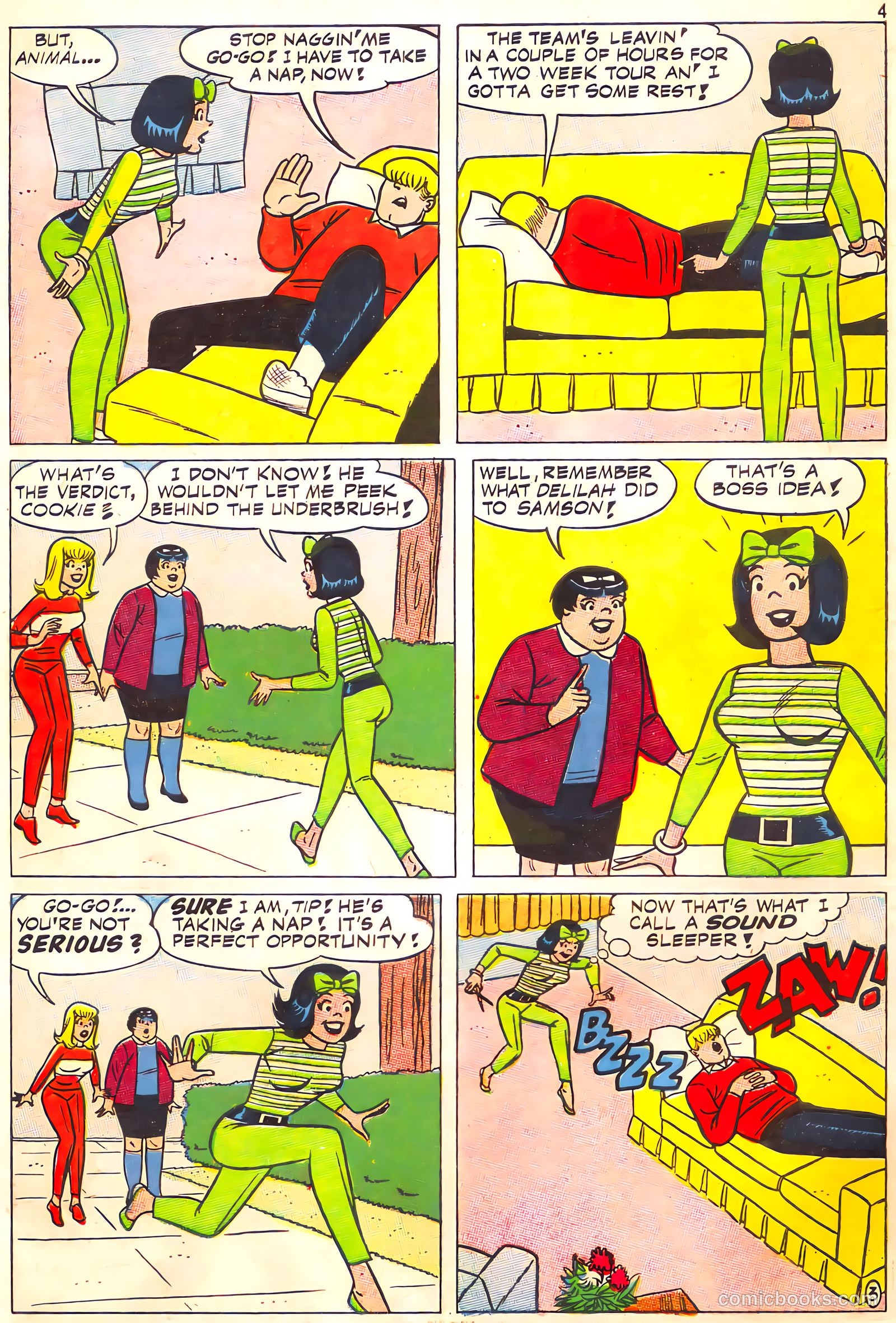 Tippy's Friends Go-Go and Animal #4 — page 6 of 68