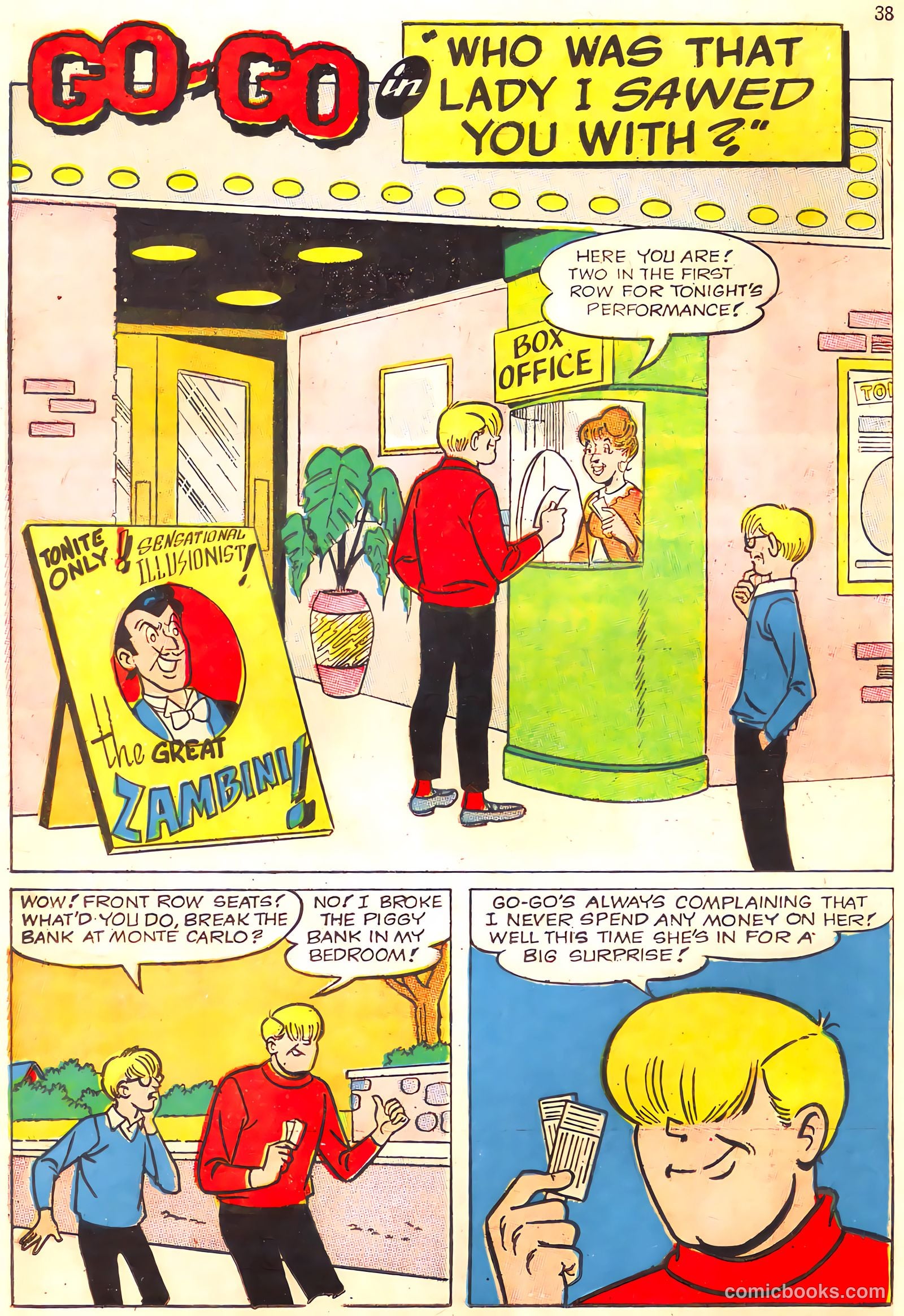 Tippy's Friends Go-Go and Animal #4 — page 40 of 68