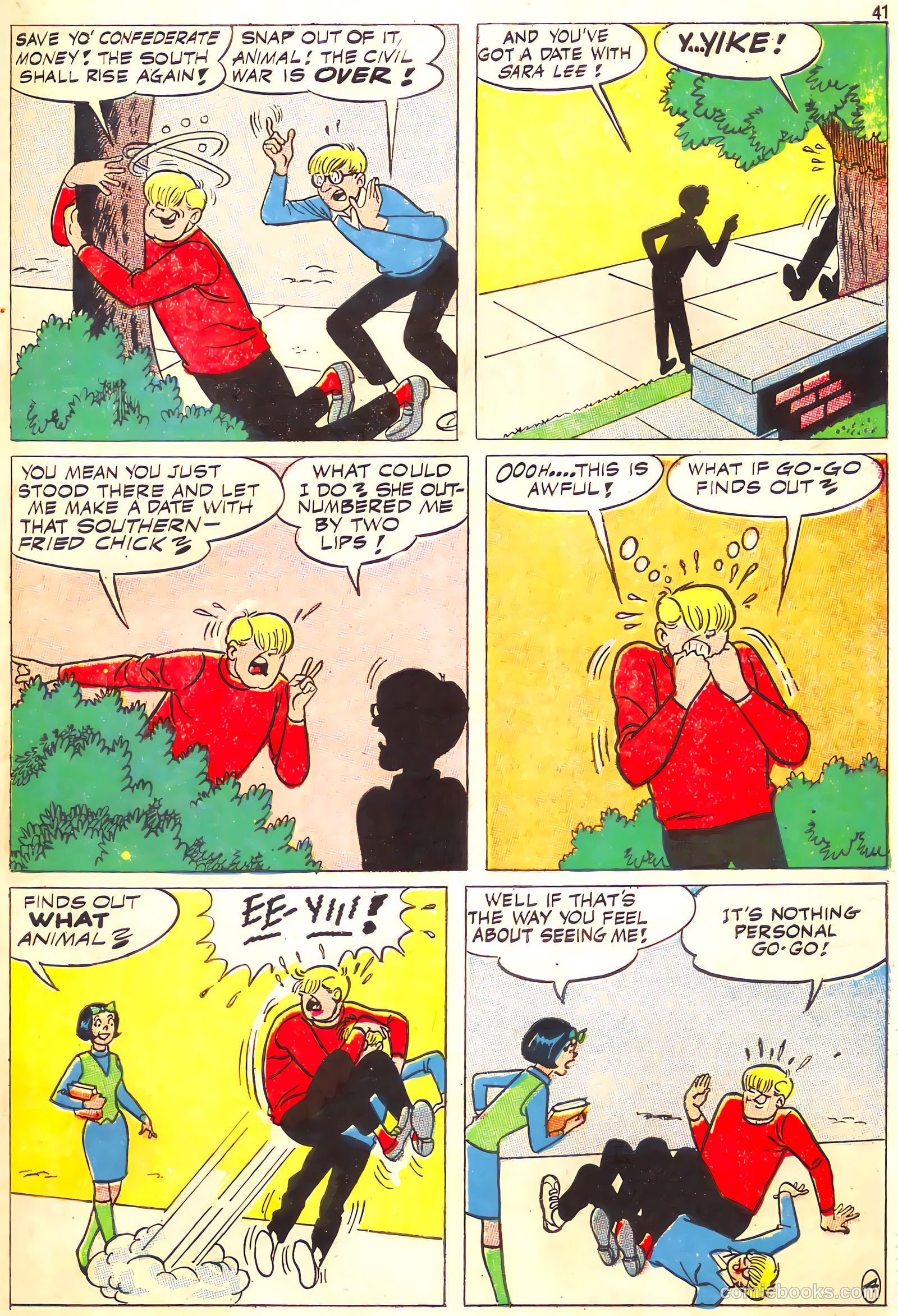 Tippy's Friends Go-Go and Animal #4 — page 43 of 68