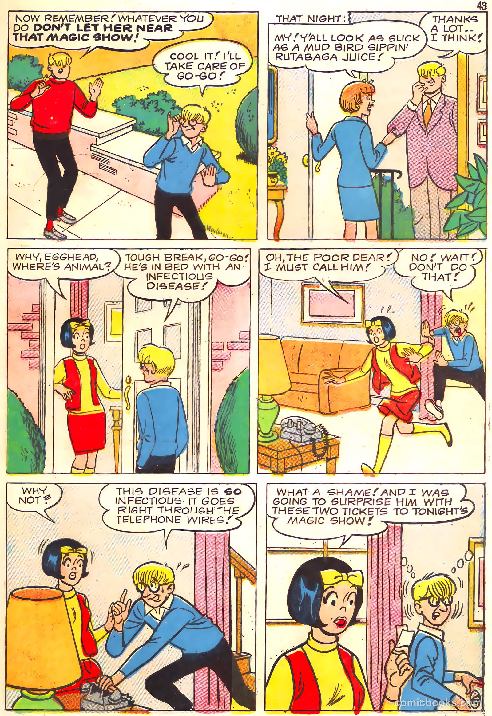 Tippy's Friends Go-Go and Animal #4 — page 45 of 68