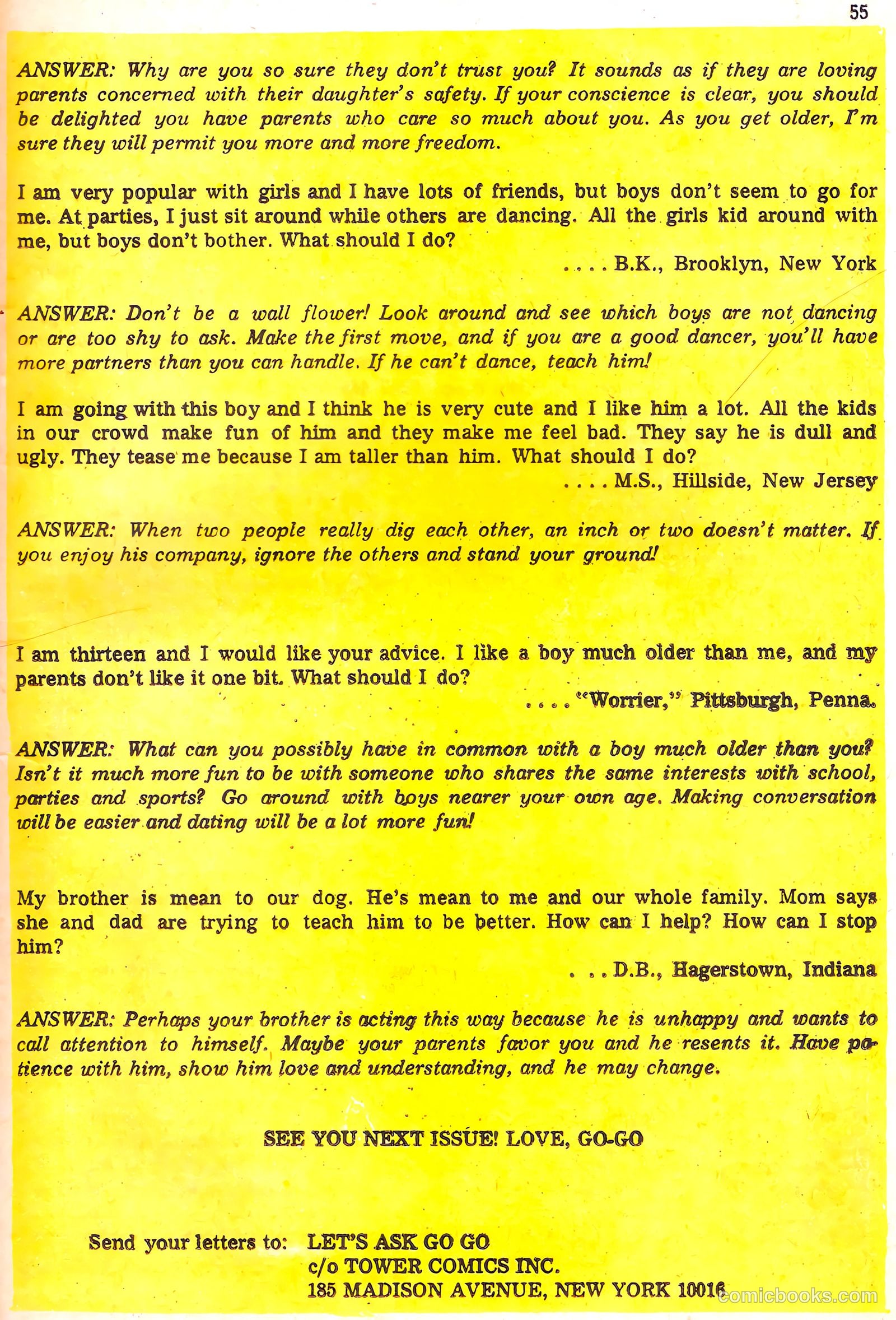 Tippy's Friends Go-Go and Animal #4 — page 57 of 68