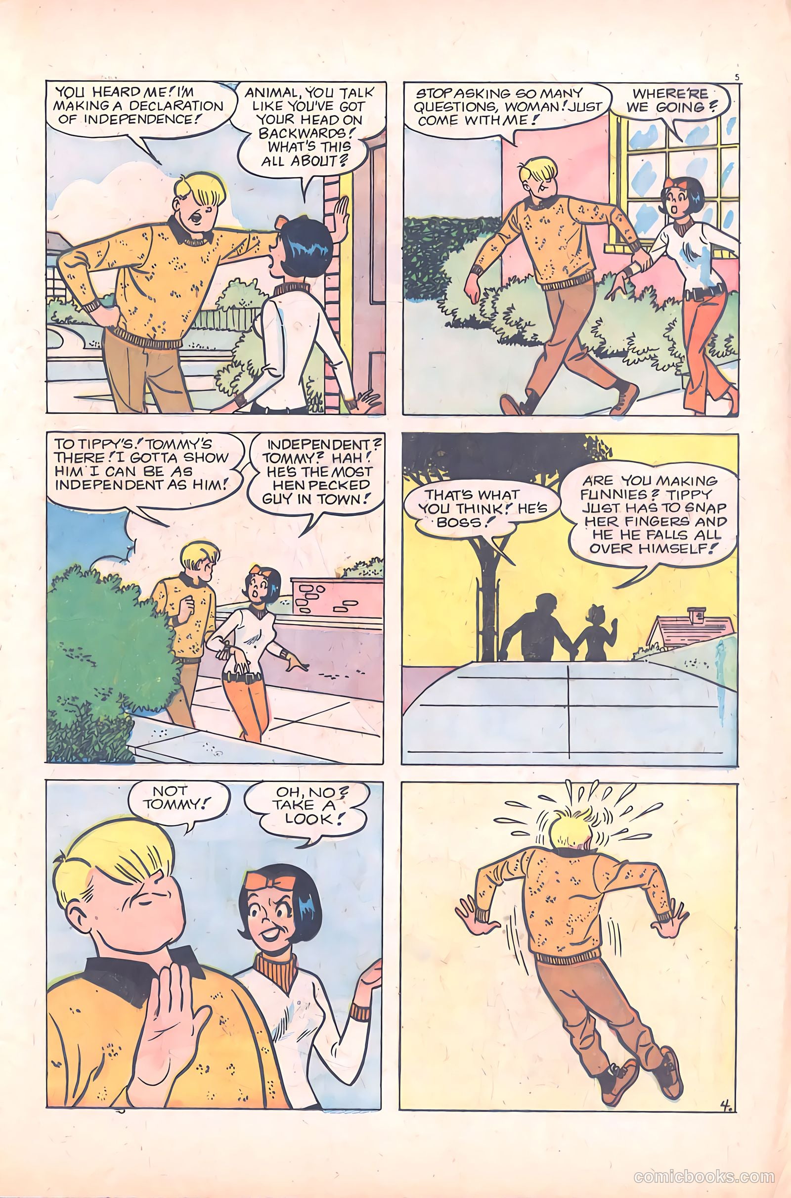 Tippy's Friends Go-Go and Animal #5 — page 7 of 67