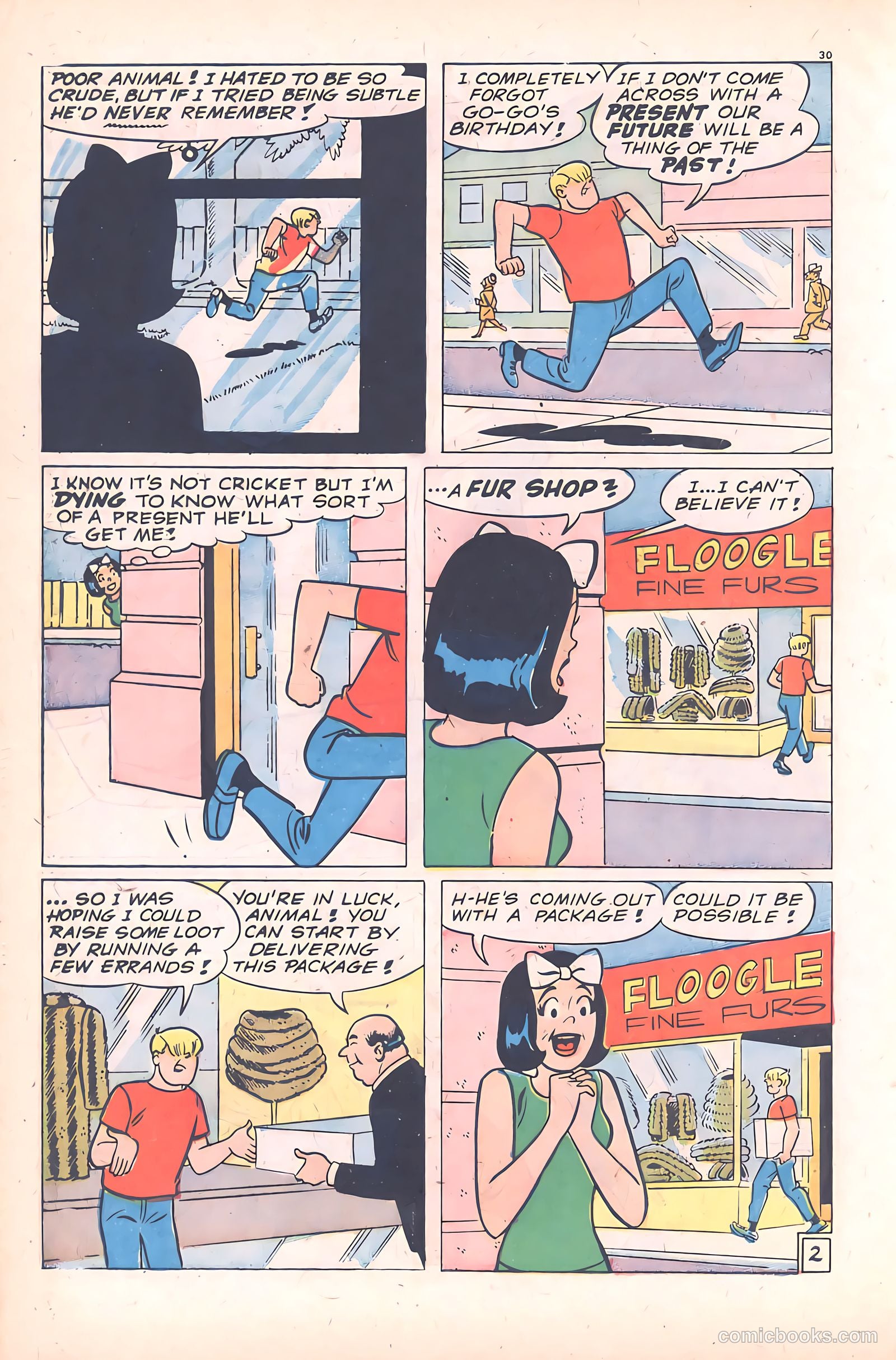Tippy's Friends Go-Go and Animal #5 — page 32 of 67