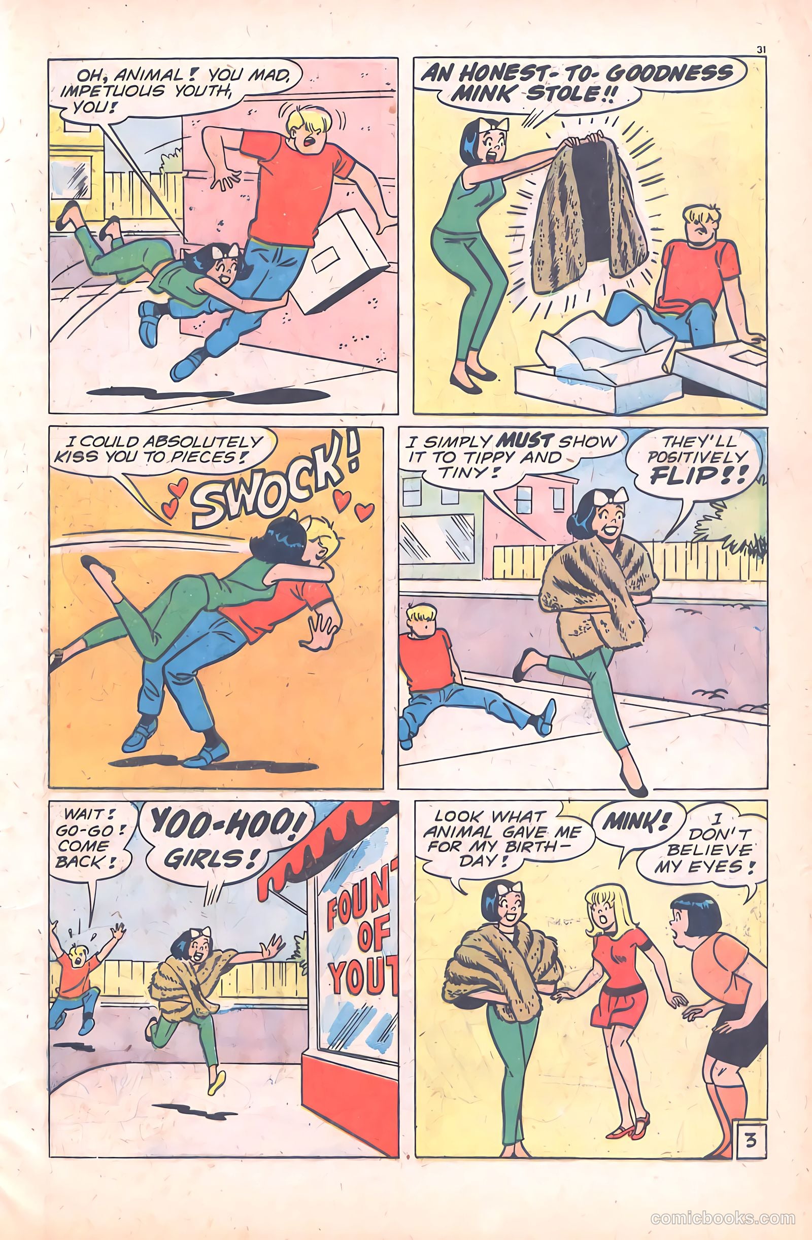 Tippy's Friends Go-Go and Animal #5 — page 33 of 67