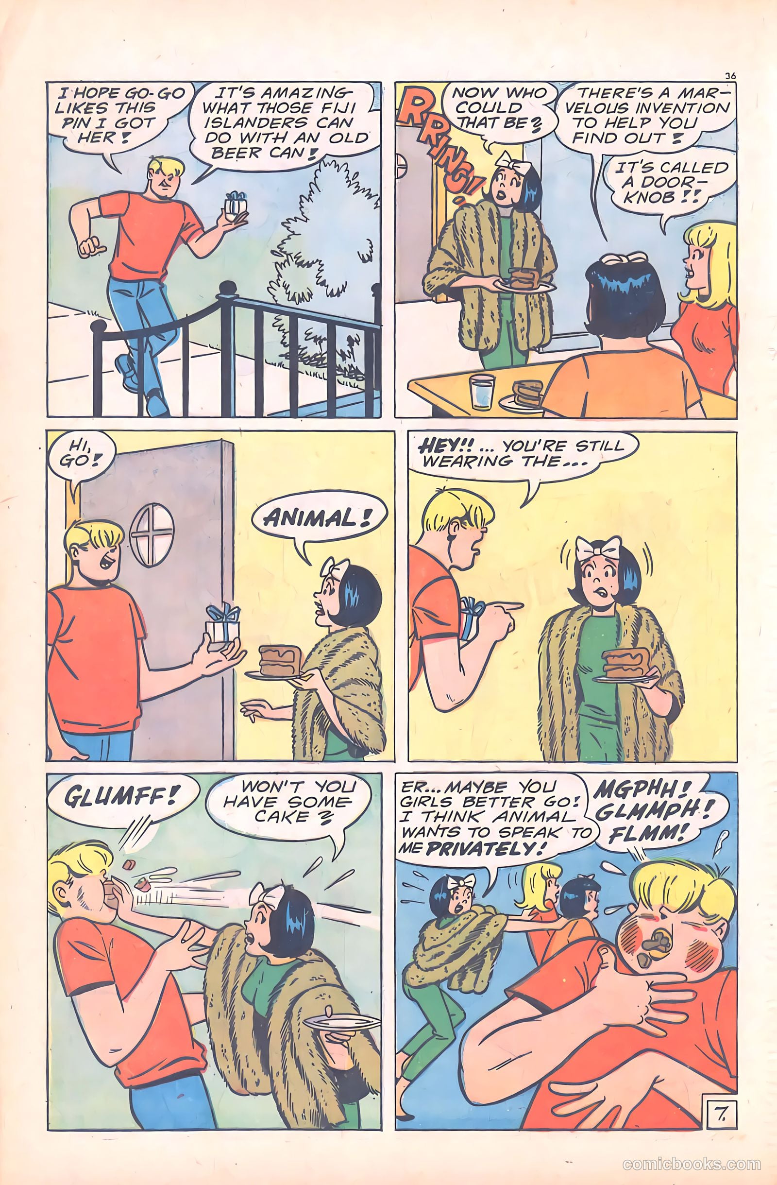 Tippy's Friends Go-Go and Animal #5 — page 38 of 67