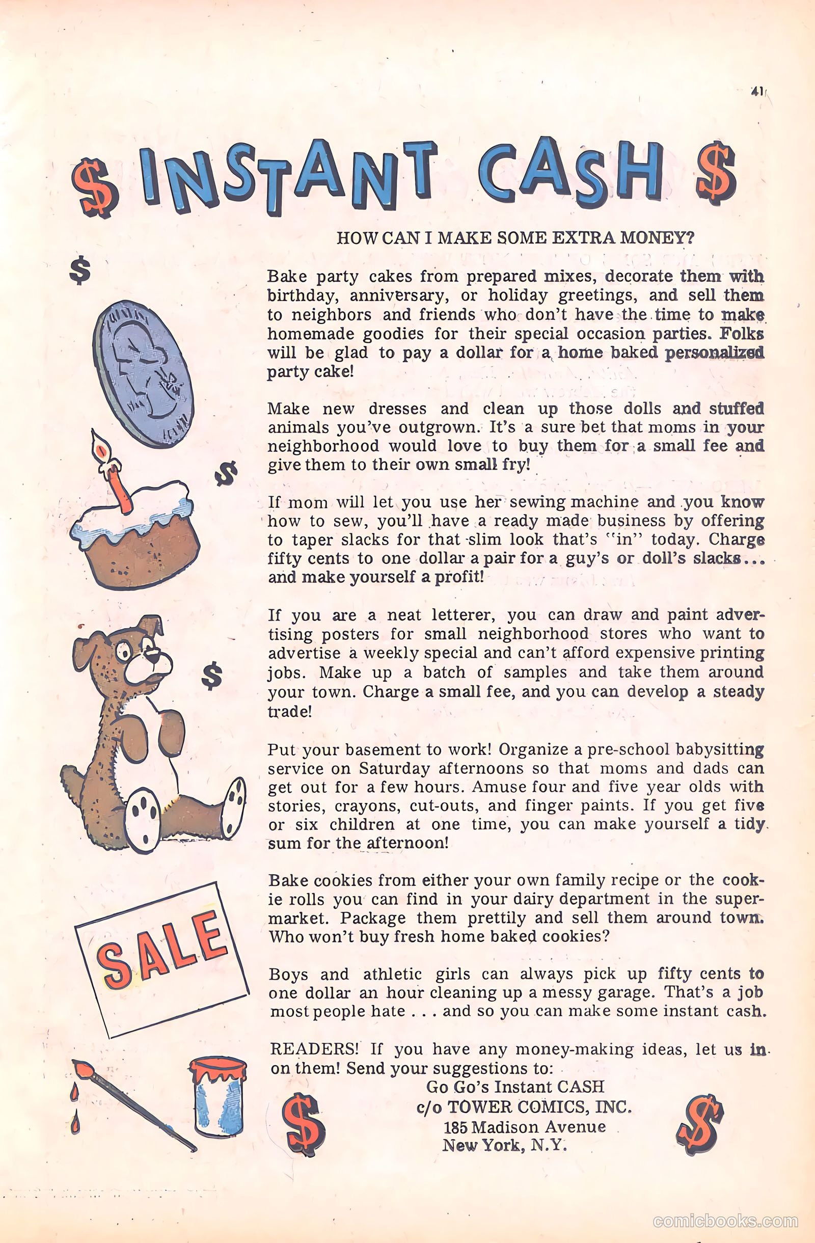 Tippy's Friends Go-Go and Animal #5 — page 43 of 67