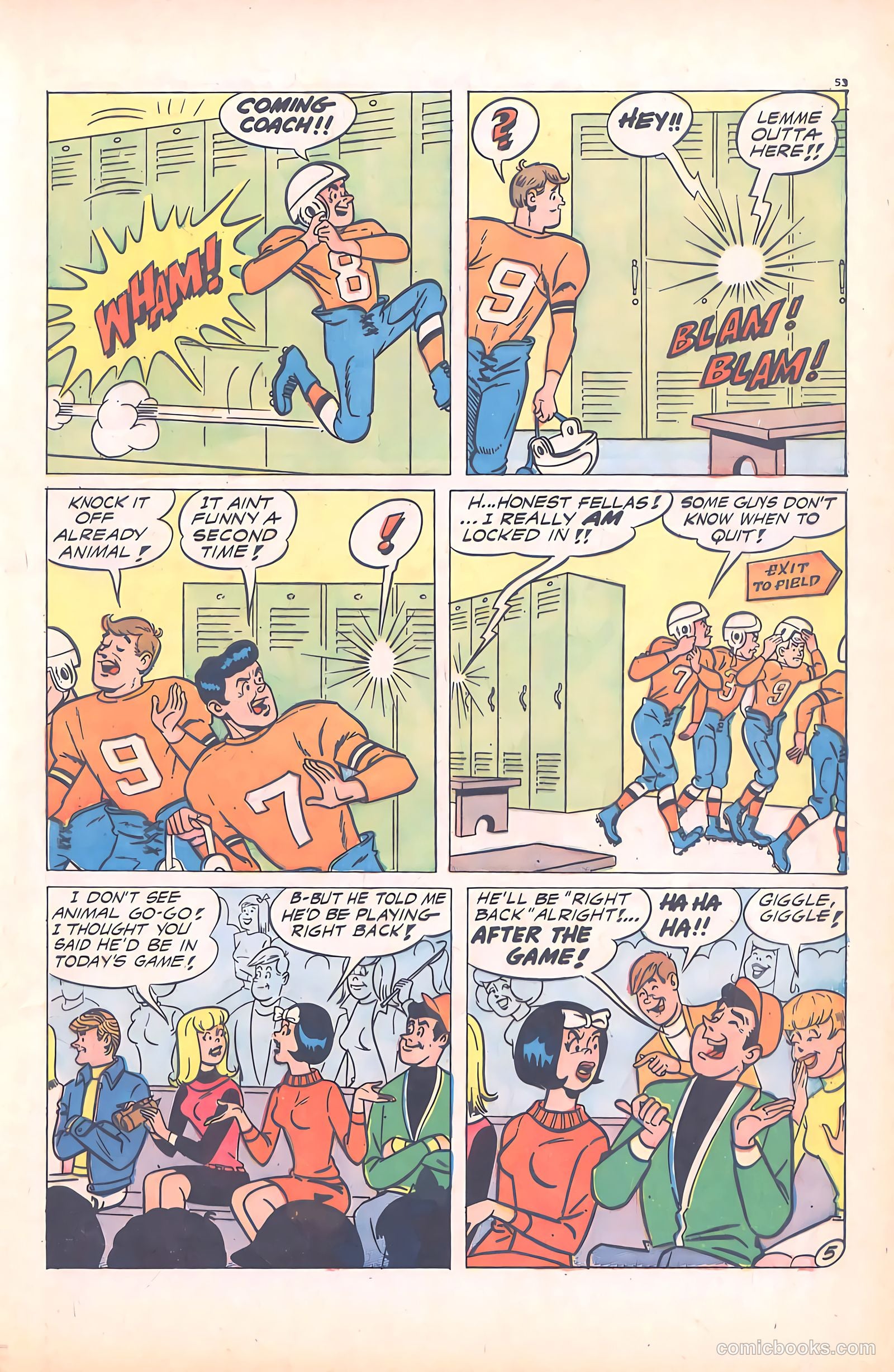 Tippy's Friends Go-Go and Animal #5 — page 54 of 67