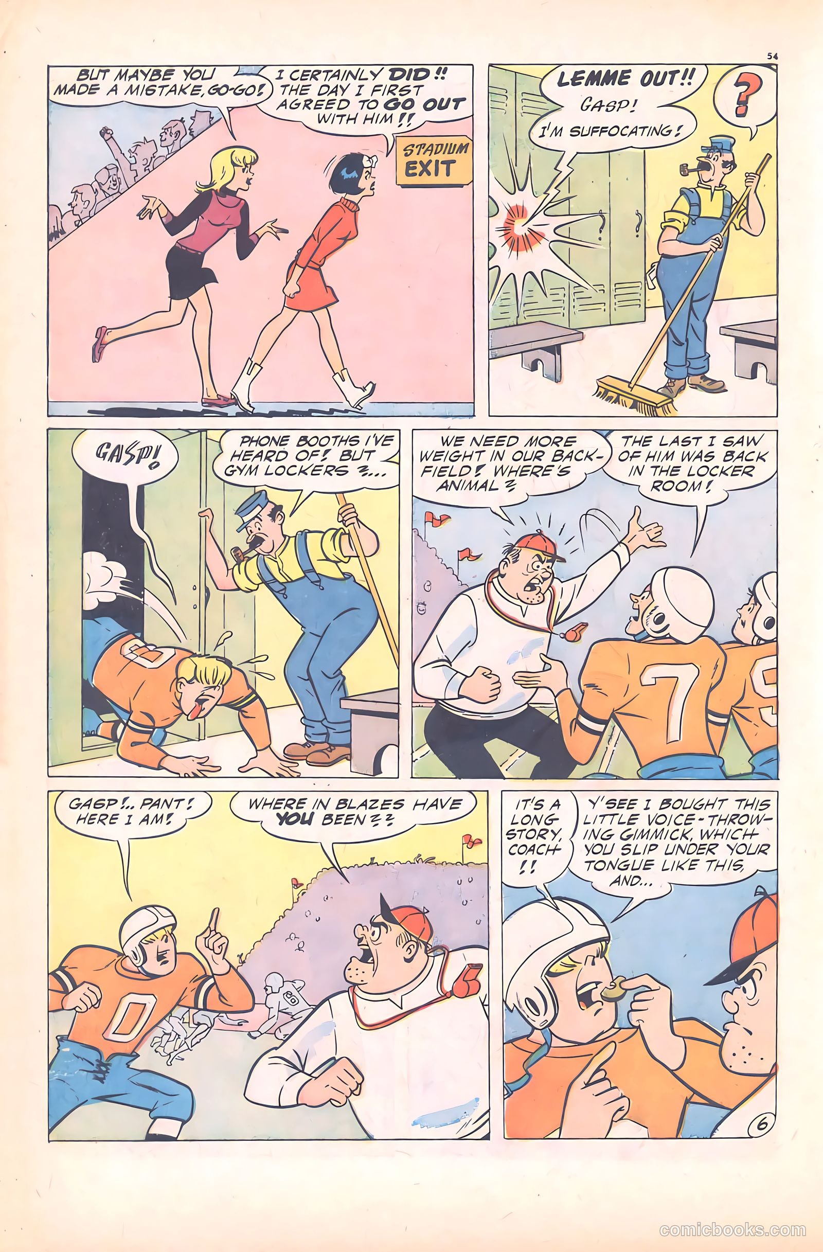 Tippy's Friends Go-Go and Animal #5 — page 55 of 67
