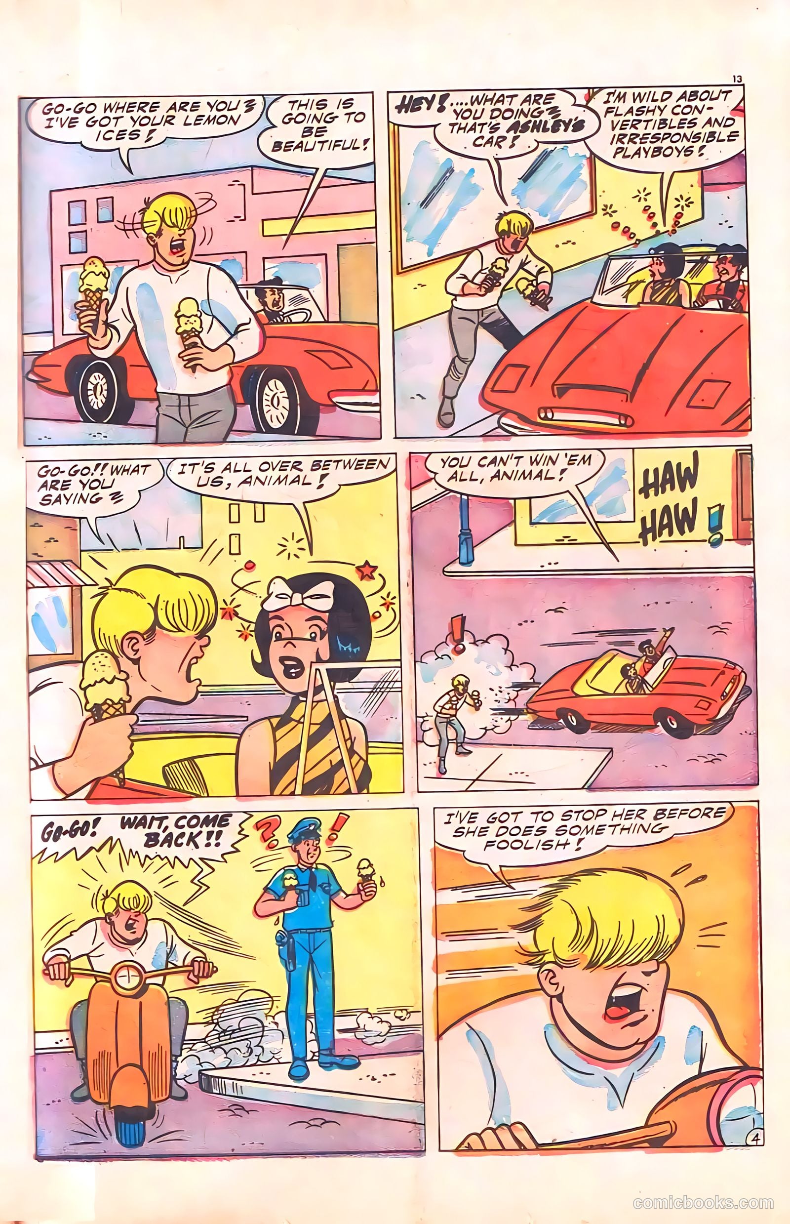 Tippy's Friends Go-Go and Animal #6 — page 14 of 50