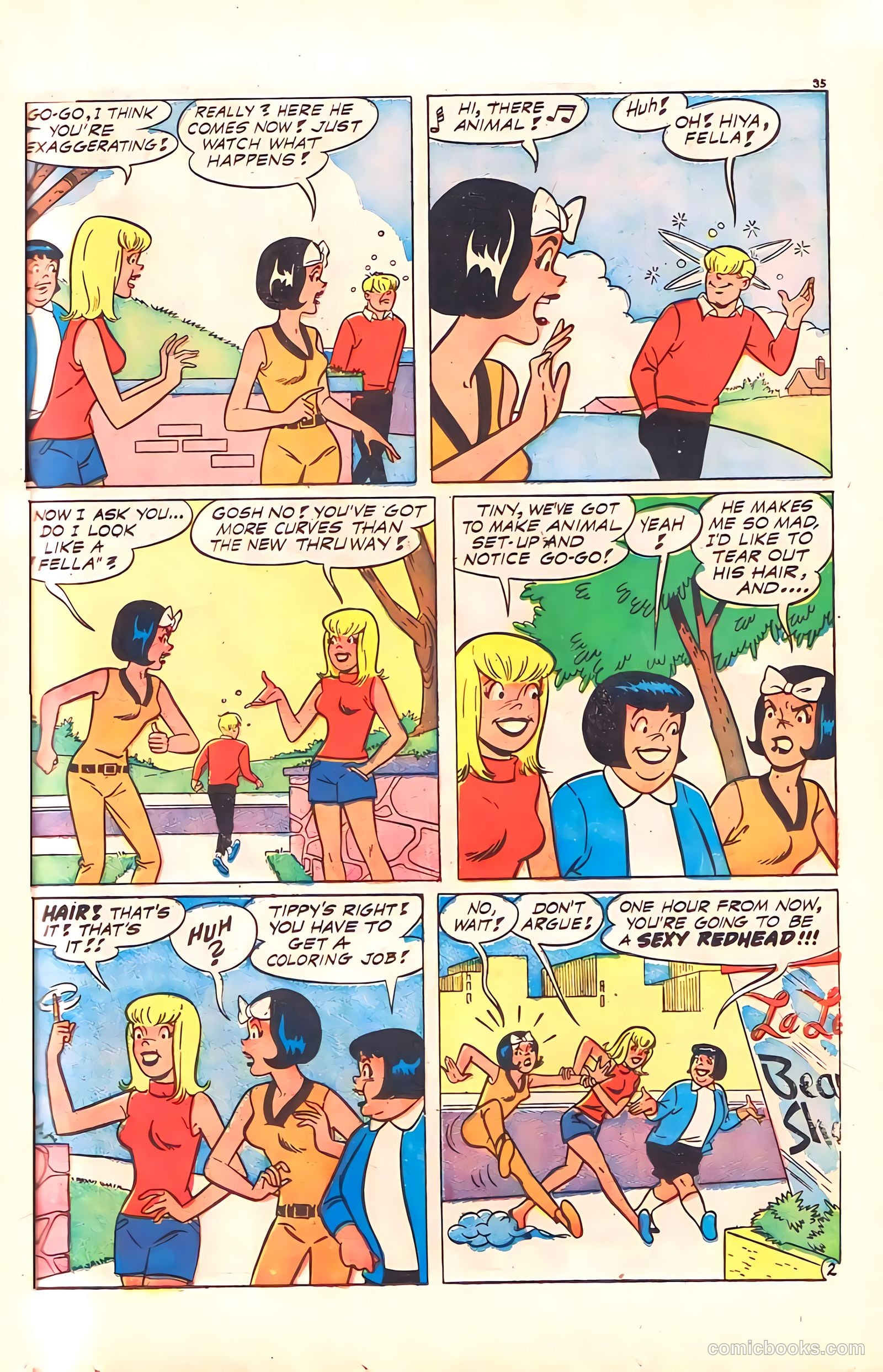 Tippy's Friends Go-Go and Animal #6 — page 32 of 50