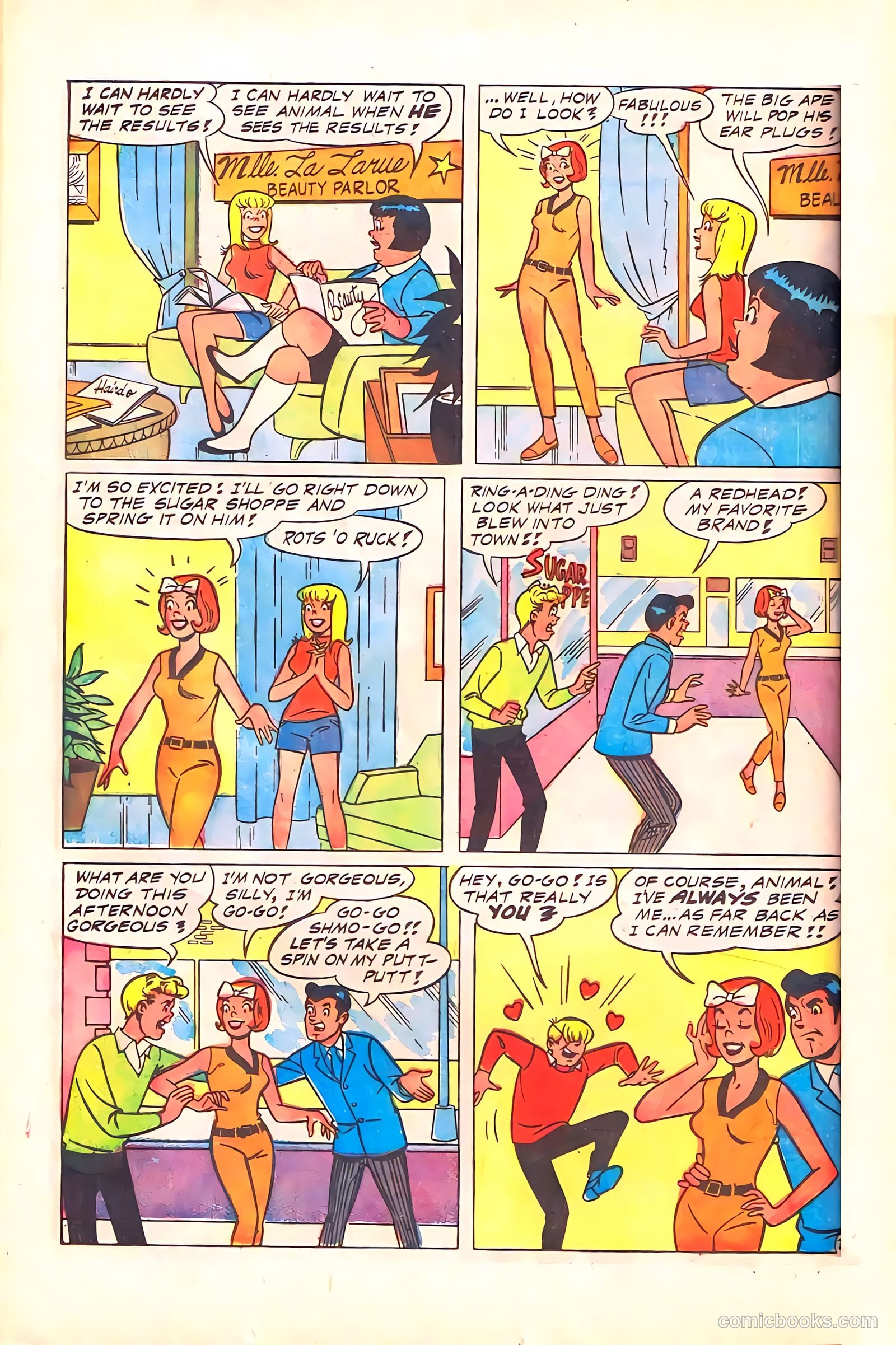Tippy's Friends Go-Go and Animal #6 — page 33 of 50
