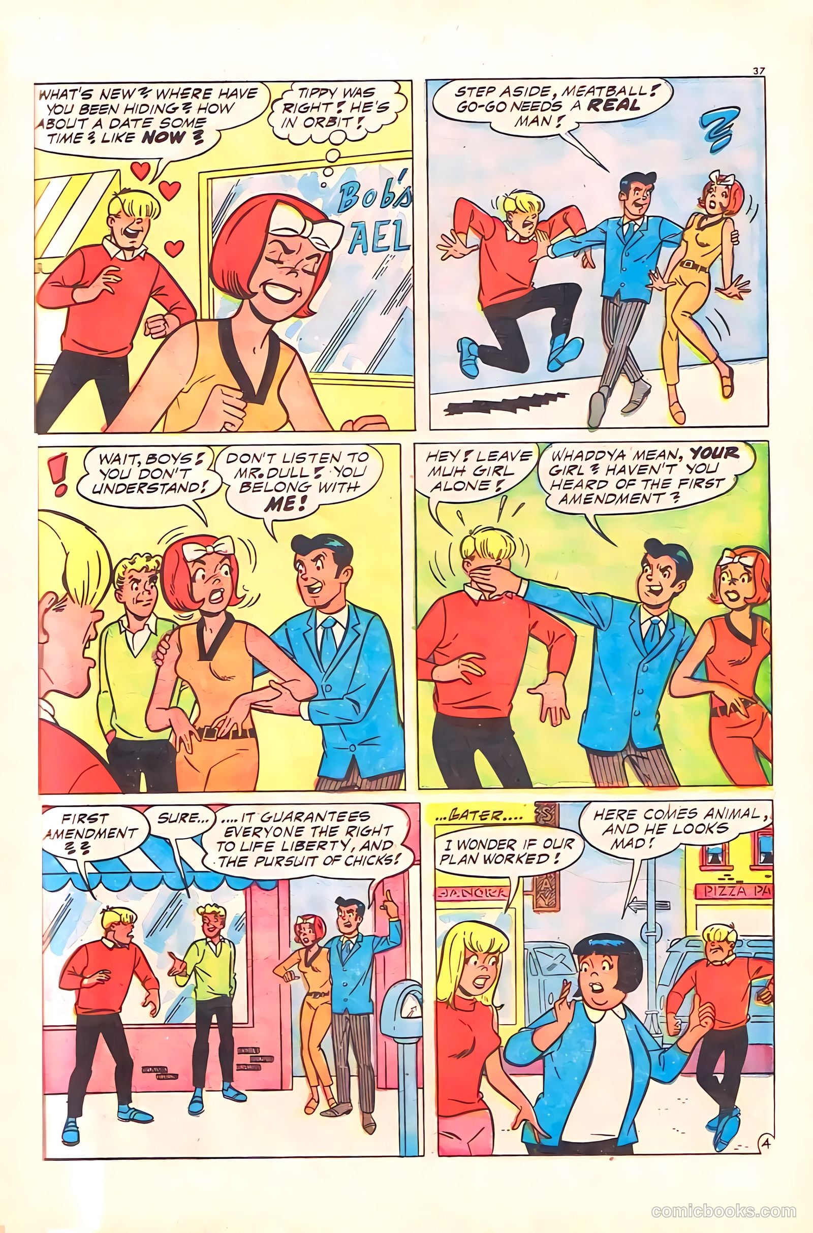 Tippy's Friends Go-Go and Animal #6 — page 34 of 50
