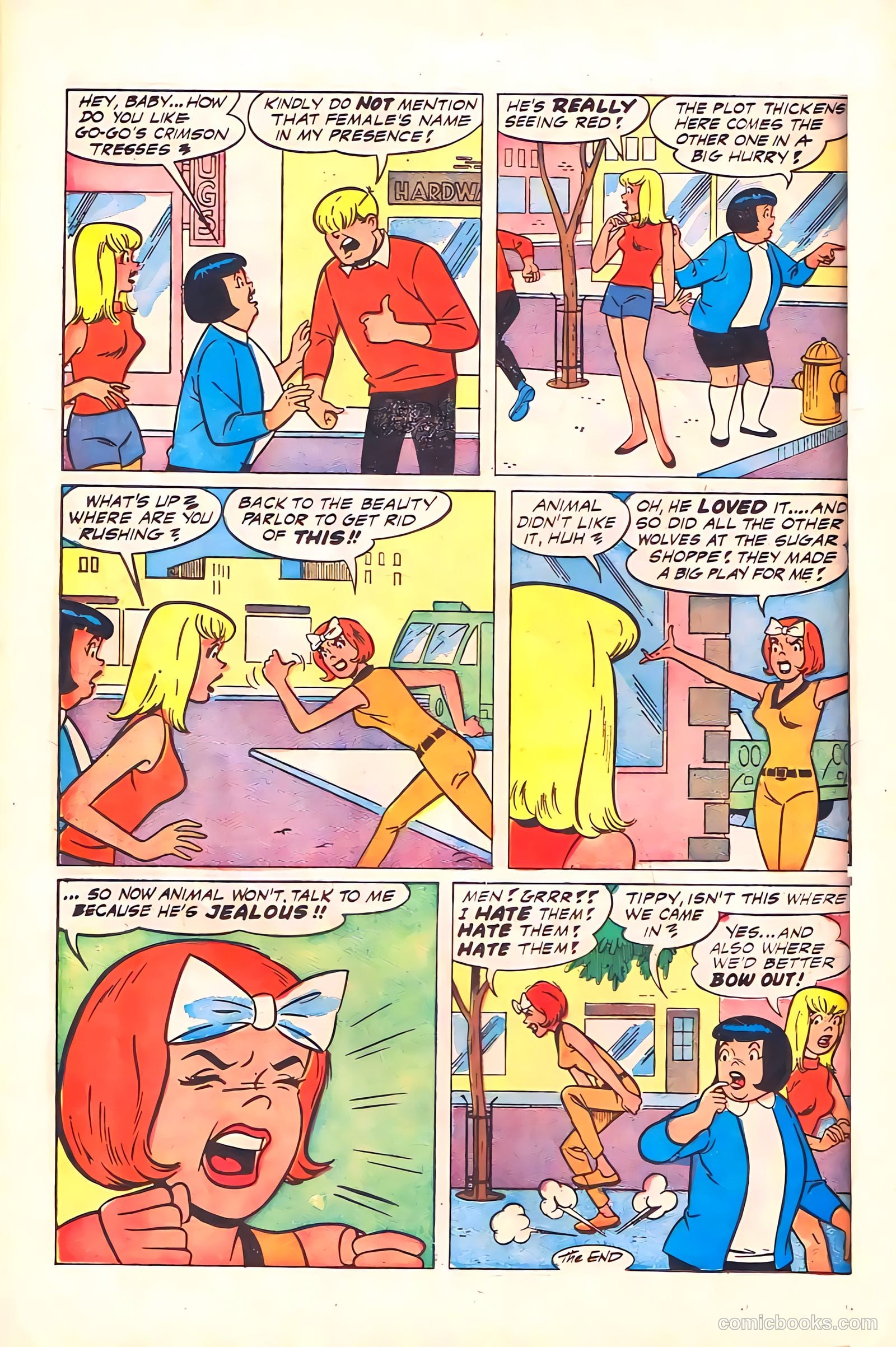 Tippy's Friends Go-Go and Animal #6 — page 35 of 50