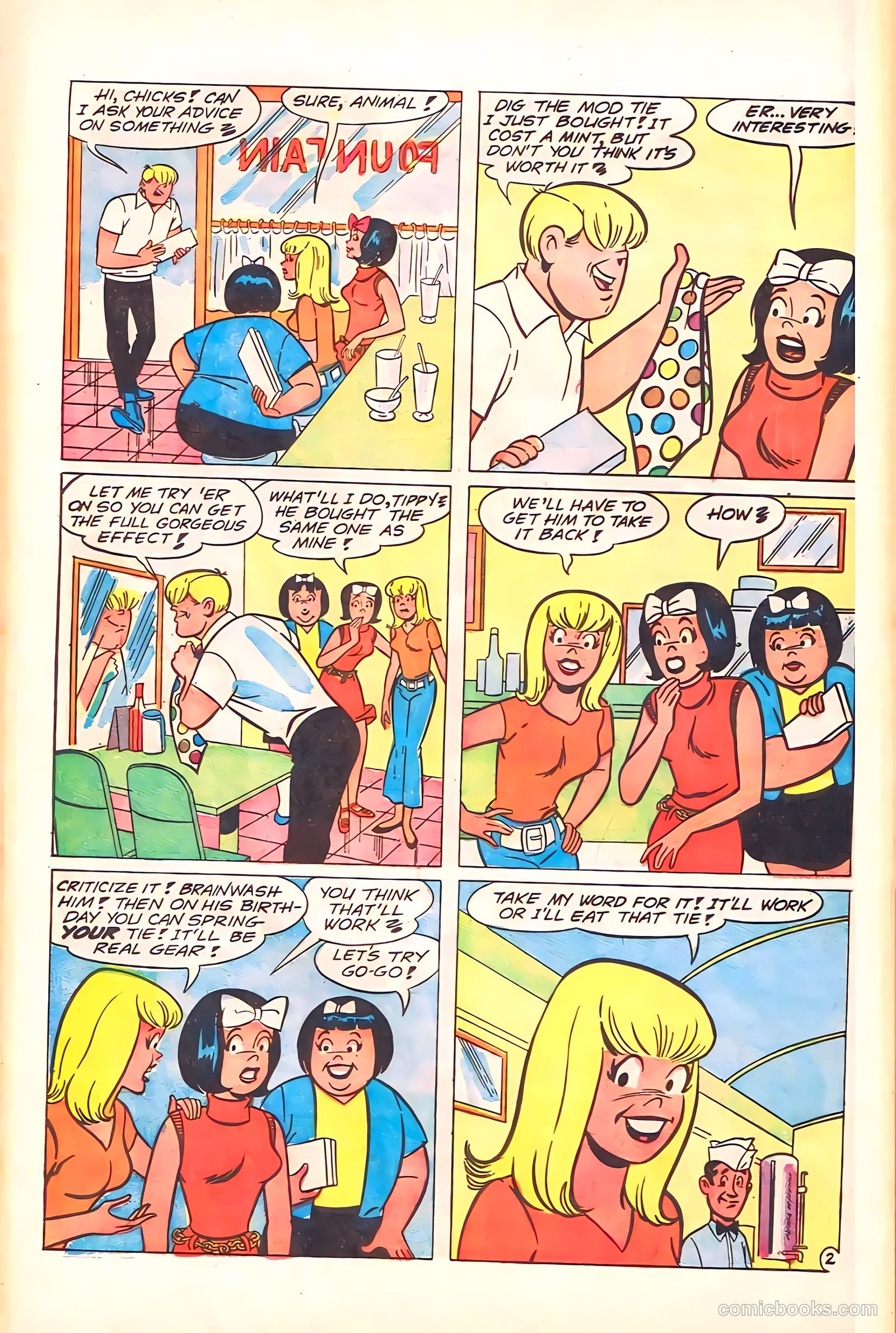 Tippy's Friends Go-Go and Animal #6 — page 38 of 50