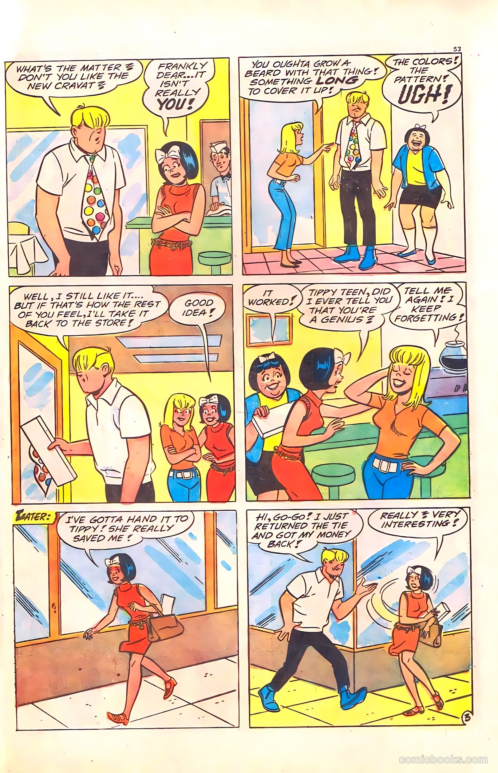 Tippy's Friends Go-Go and Animal #6 — page 39 of 50