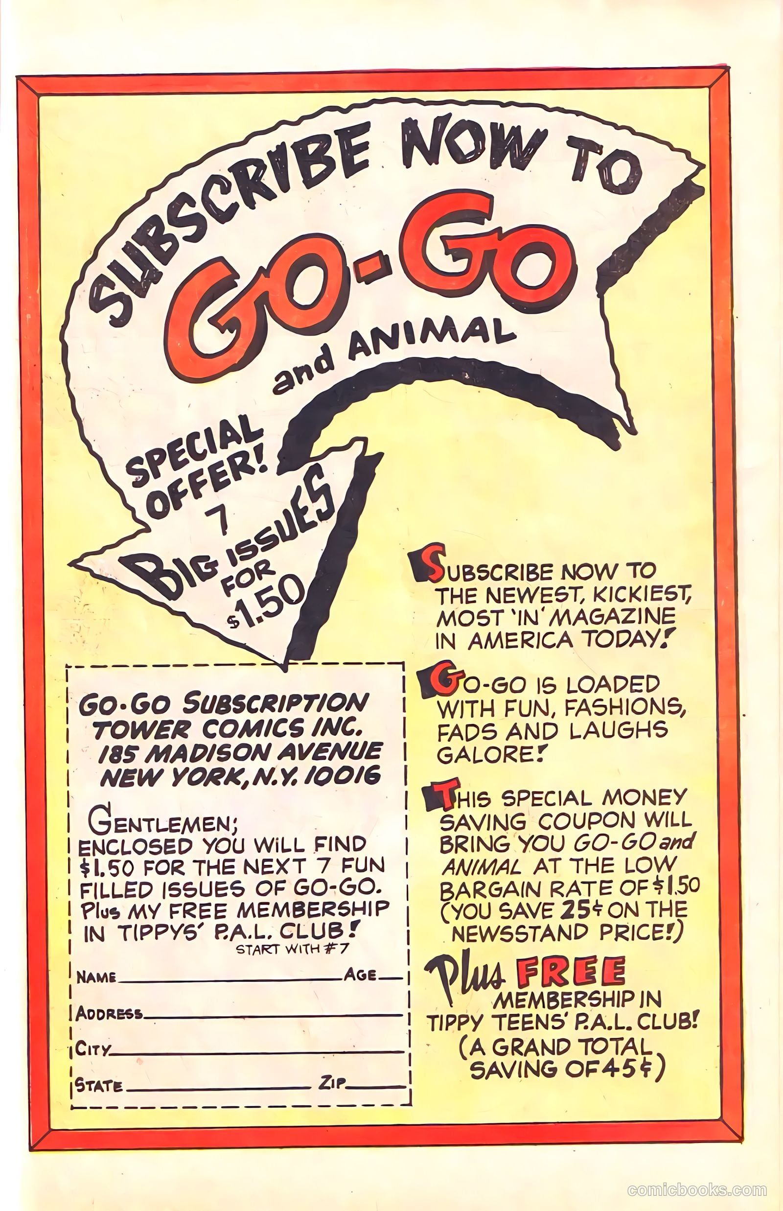 Tippy's Friends Go-Go and Animal #6 — page 41 of 50